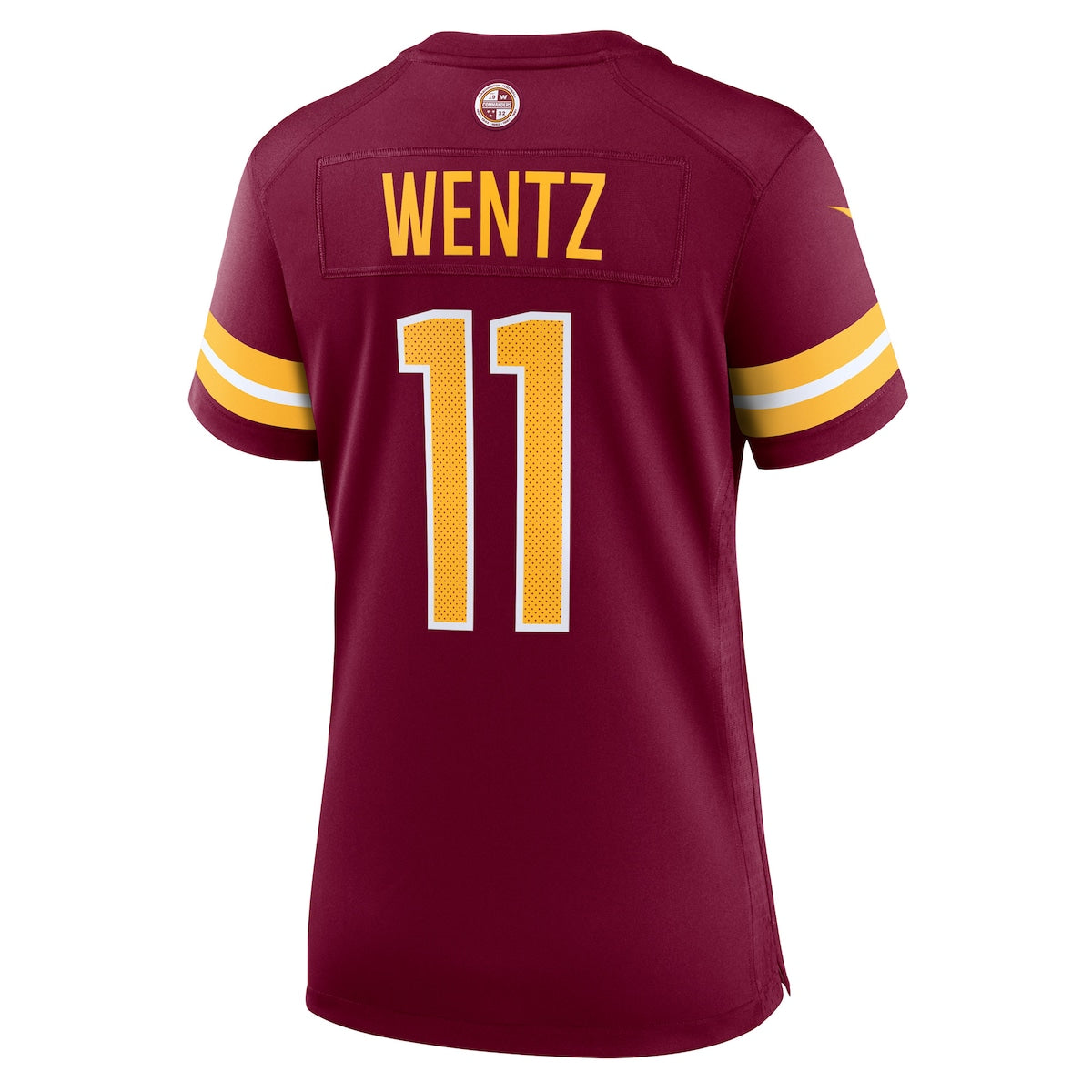 Women's Carson Wentz Nike Commanders Alternate Game Jersey - Maroon