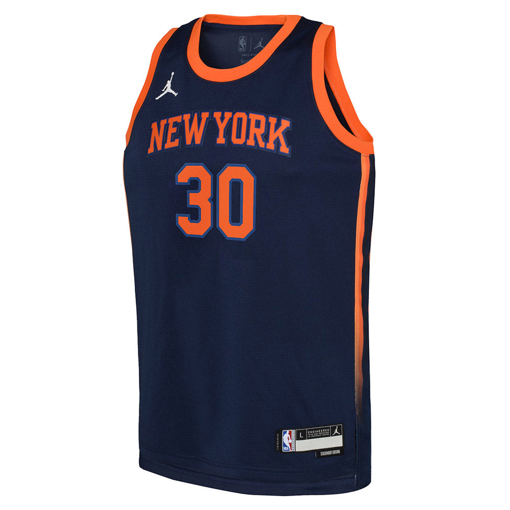Youth New York Knicks Julius Randle Statement Edition Jersey - Navy