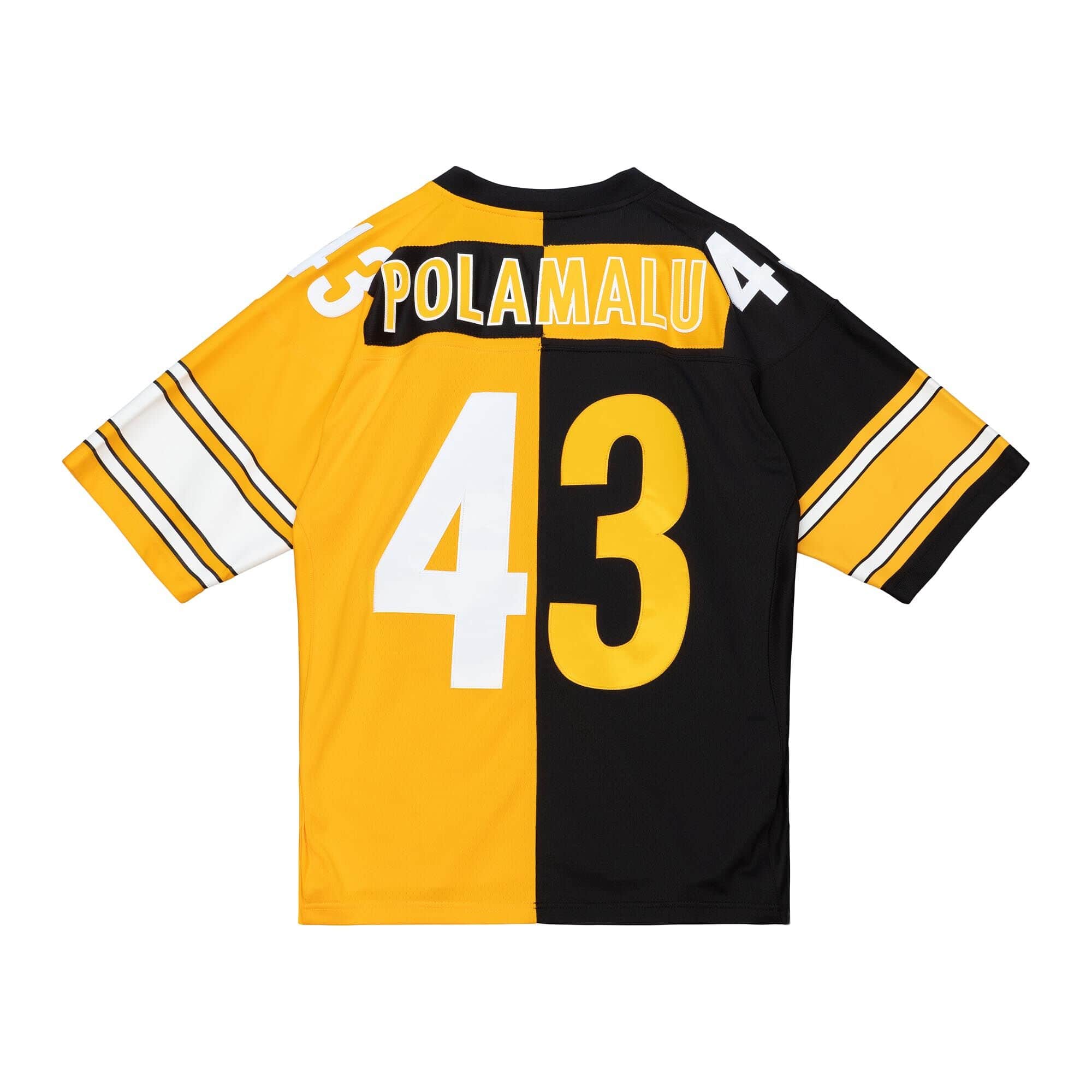 Split Legacy Troy Polamalu Pittsburgh Steelers 2005 Jersey