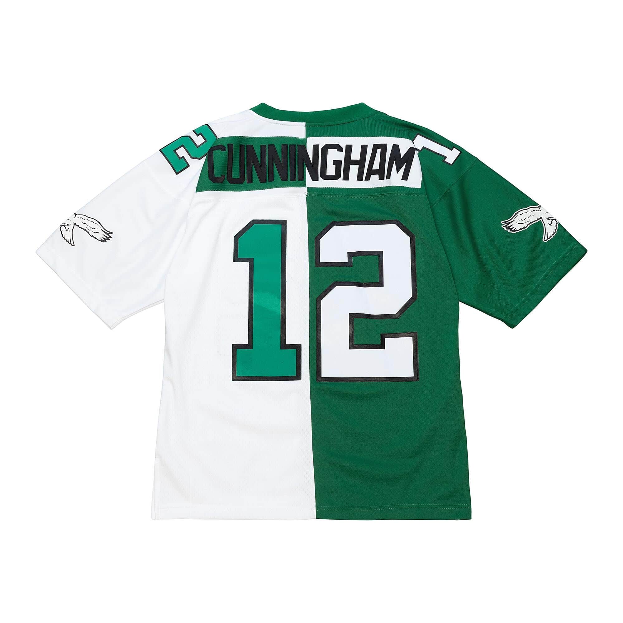Split Legacy Randall Cunningham Philadelphia Eagles 1990 Jersey