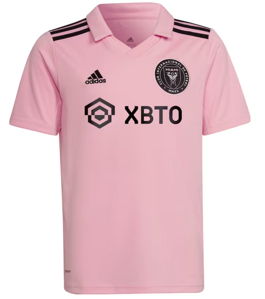 Inter Miami CF adidas MESSI #10 Youth Home Jersey - Pink