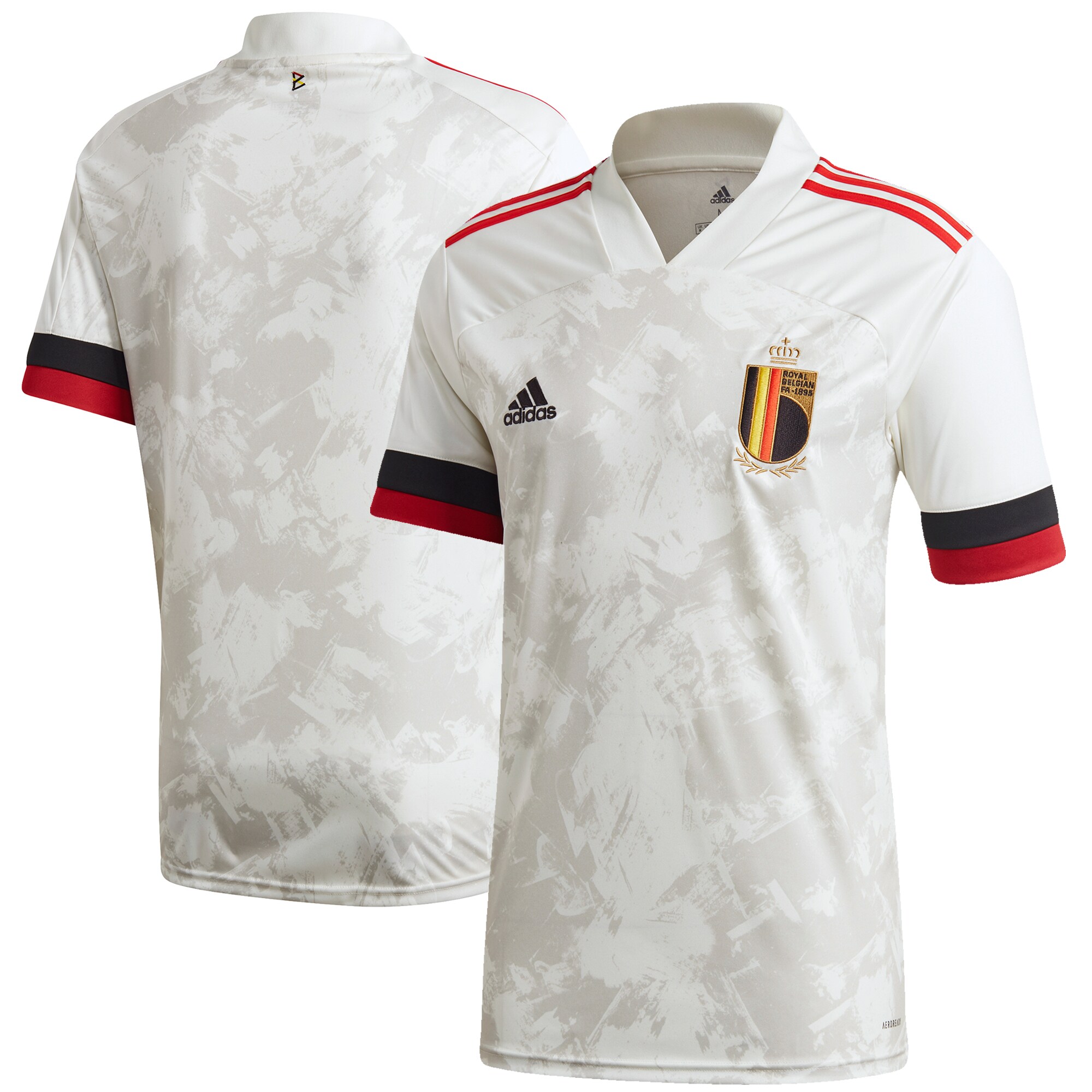 Belgium National Team adidas 2020/21 Away Replica Jersey - White