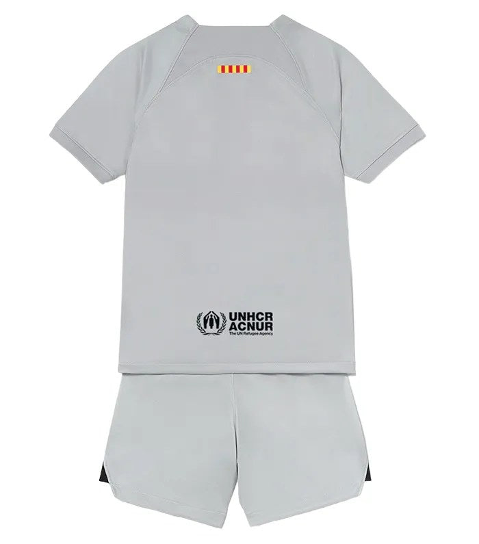 22/23 Youth Barcelona Third Jersey Kids Kit