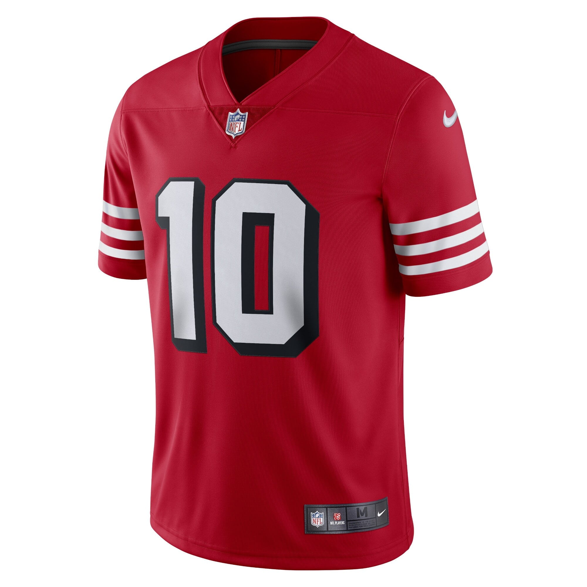 Men's Nike Jimmy Garoppolo Red San Francisco 49ers Alternate Vapor Limited Jersey