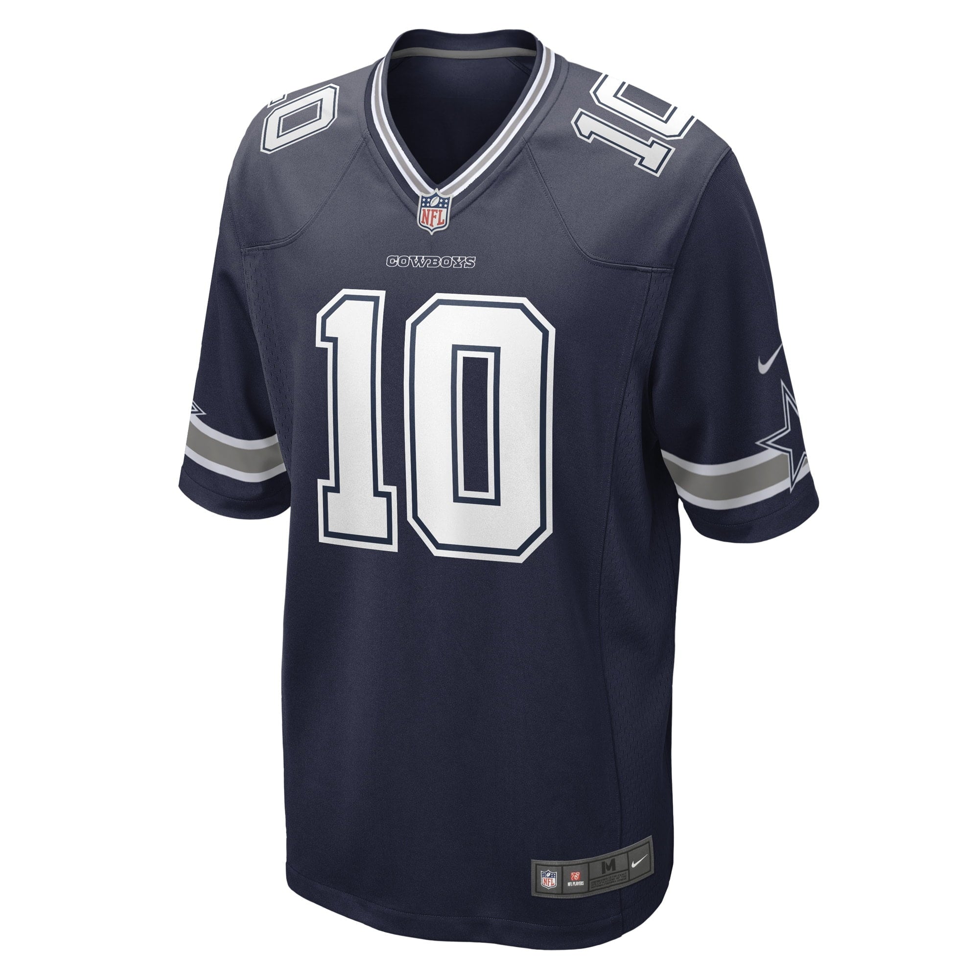 Men's Nike Cooper Rush Navy Dallas Cowboys Game Player Jersey