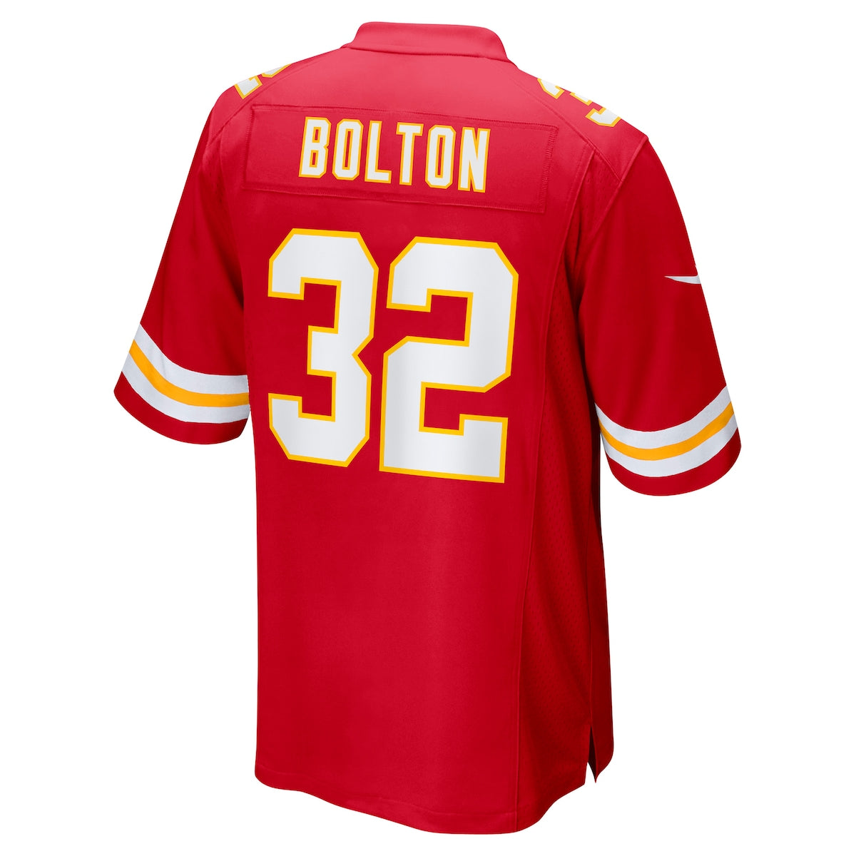 Men's Nick Bolton Nike Chiefs Super Bowl LVII Patch Game Jersey - Red