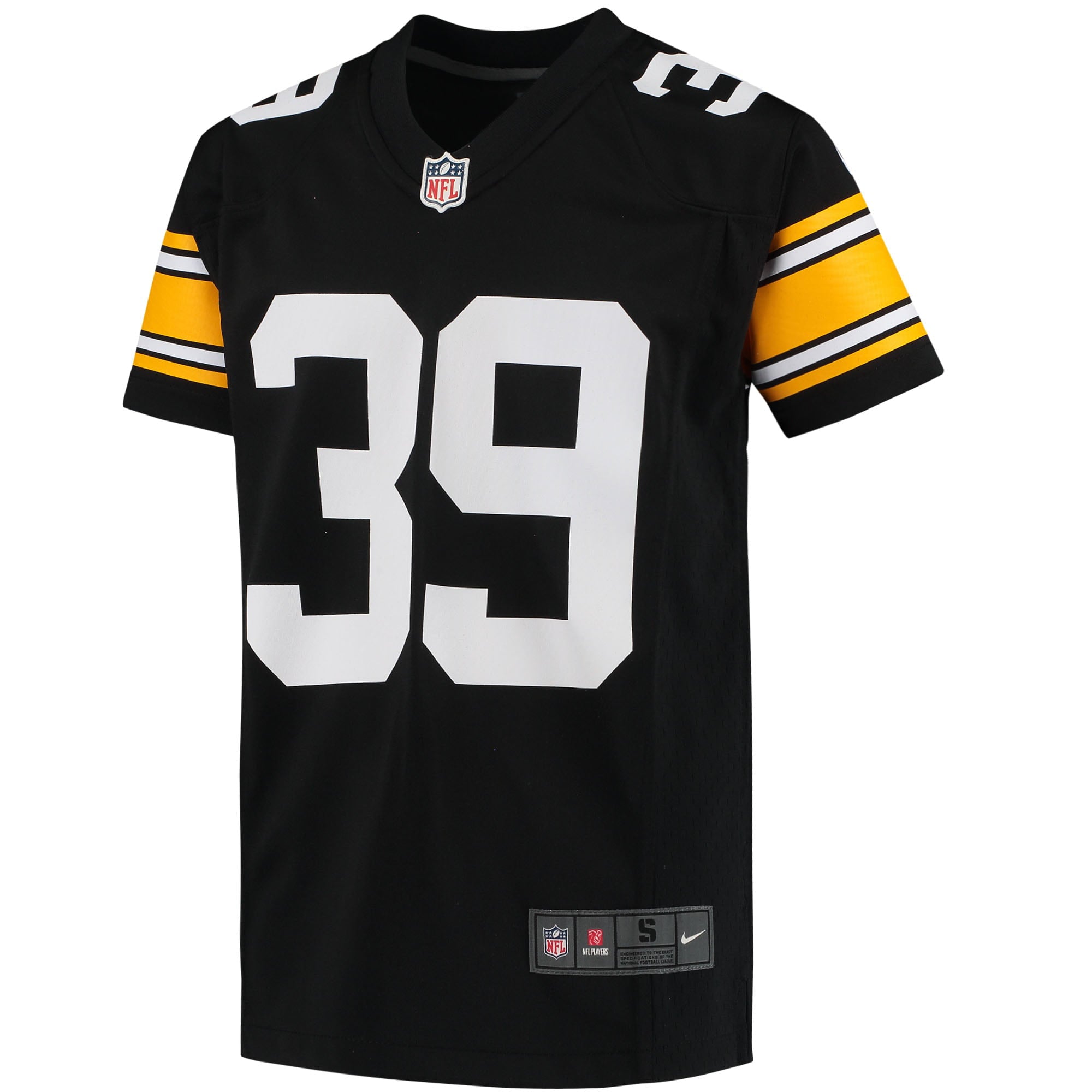 Youth Nike Minkah Fitzpatrick Black Pittsburgh Steelers Game Jersey