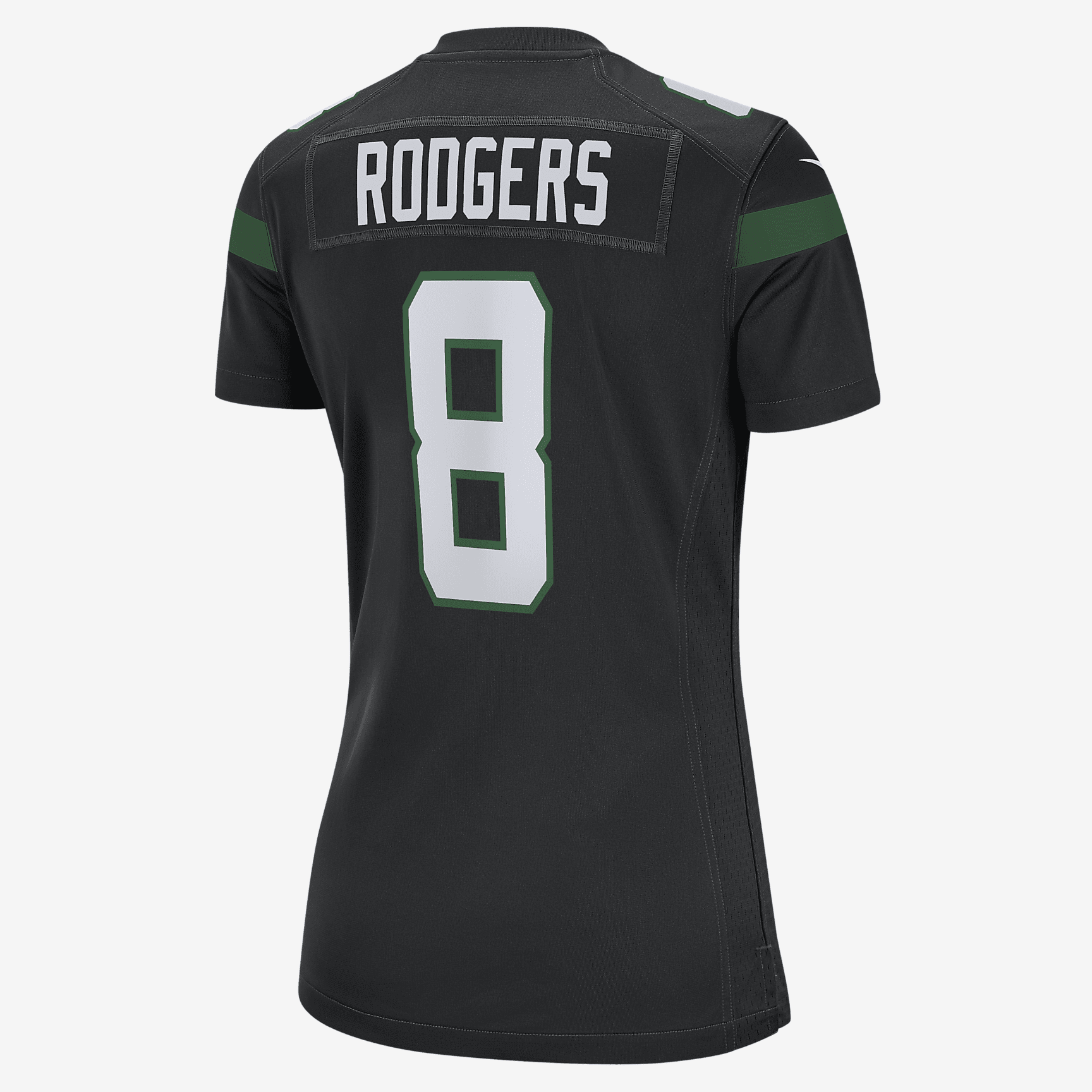Aaron Rodgers New York Jets Women's Nike NFL Game Football Jersey - Black
