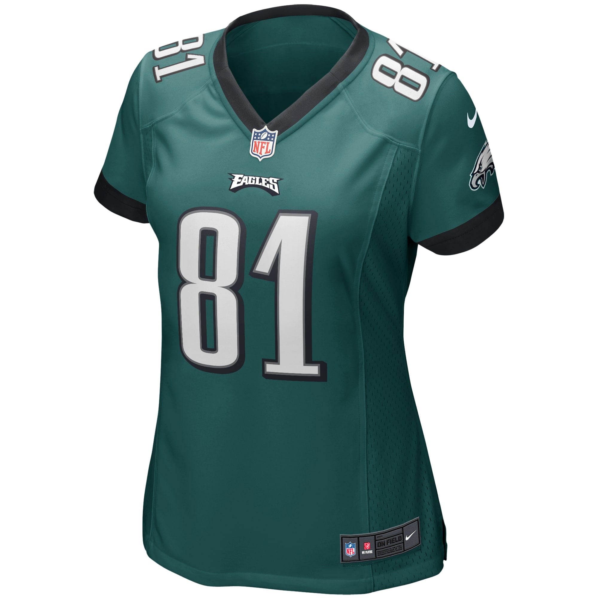 Women's Nike Terrell Owens Midnight Green Philadelphia Eagles Game Retired Player Jersey