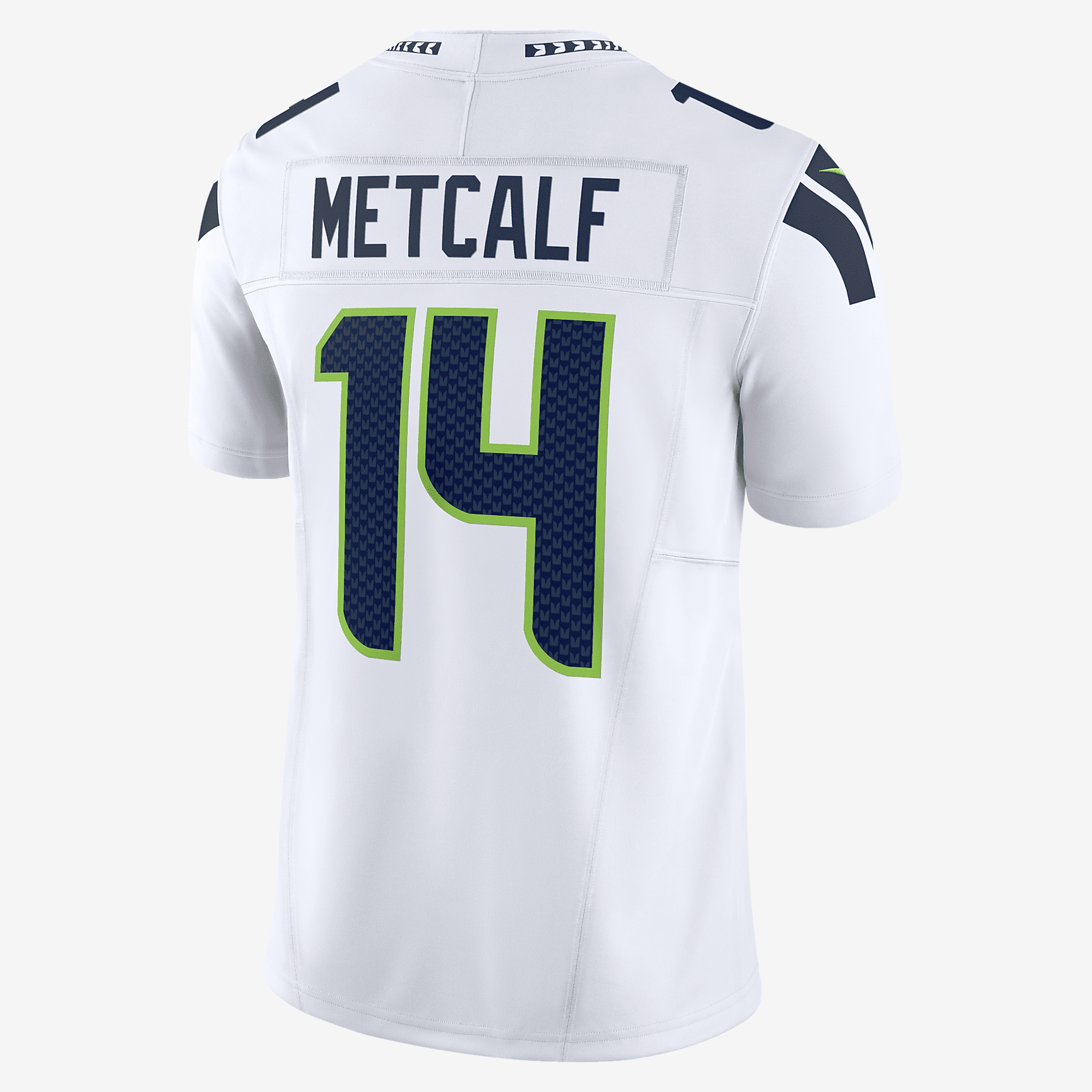 DK Metcalf Seattle Seahawks Men's Nike Dri-FIT NFL Limited Football Jersey - White