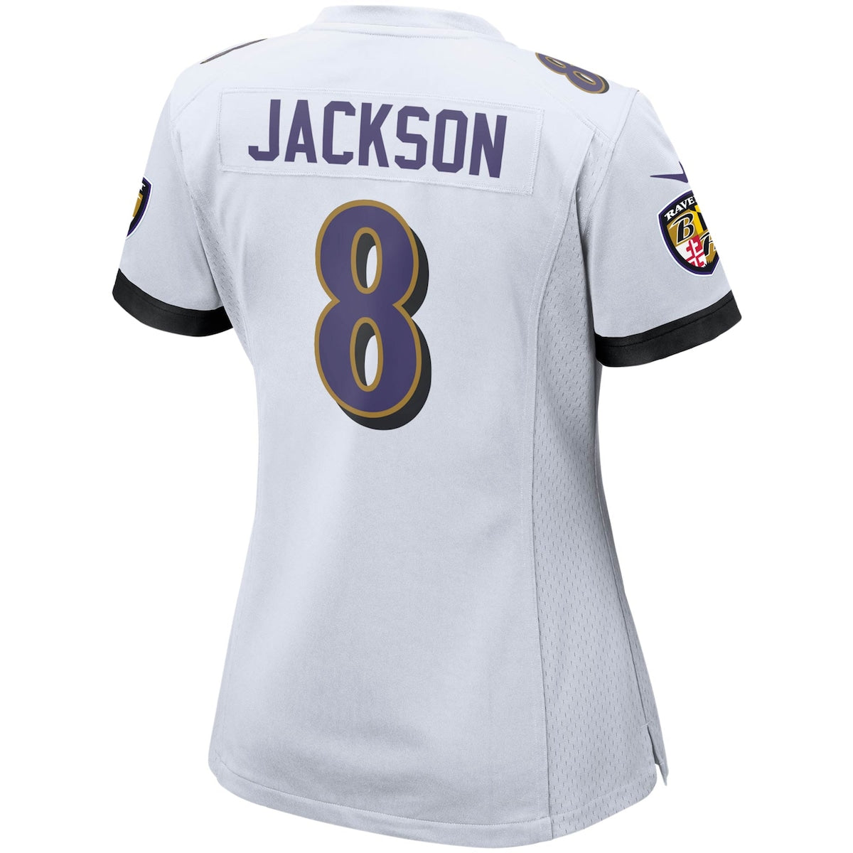 Women's Lamar Jackson Nike Ravens Game Jersey - White