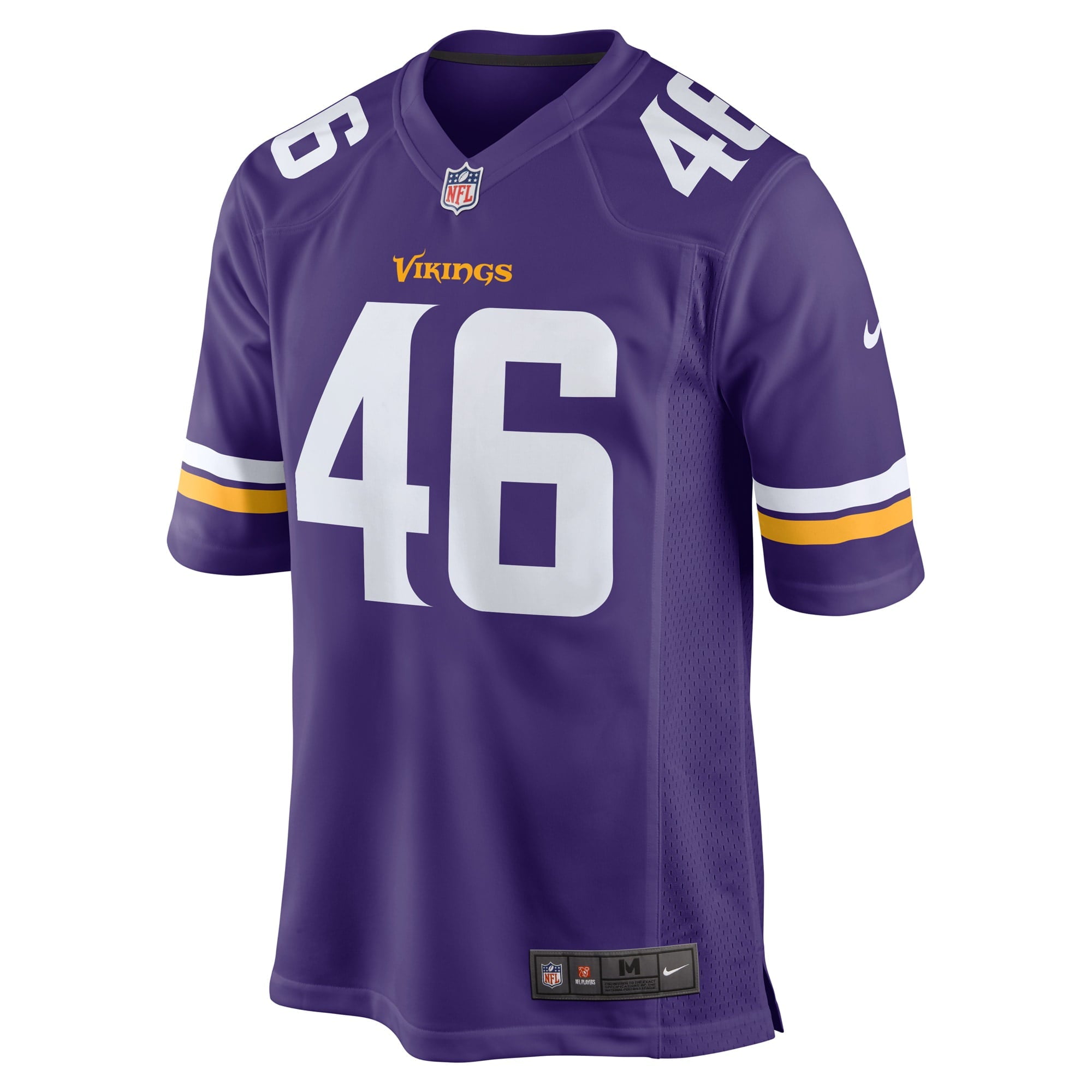 Men's Nike Myles Dorn Purple Minnesota Vikings Game Jersey