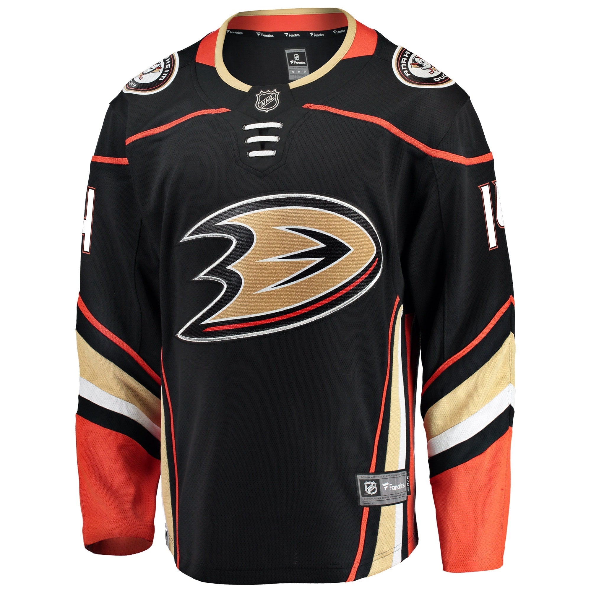 Men's Fanatics Branded Adam Henrique Black Anaheim Ducks Breakaway Player Jersey