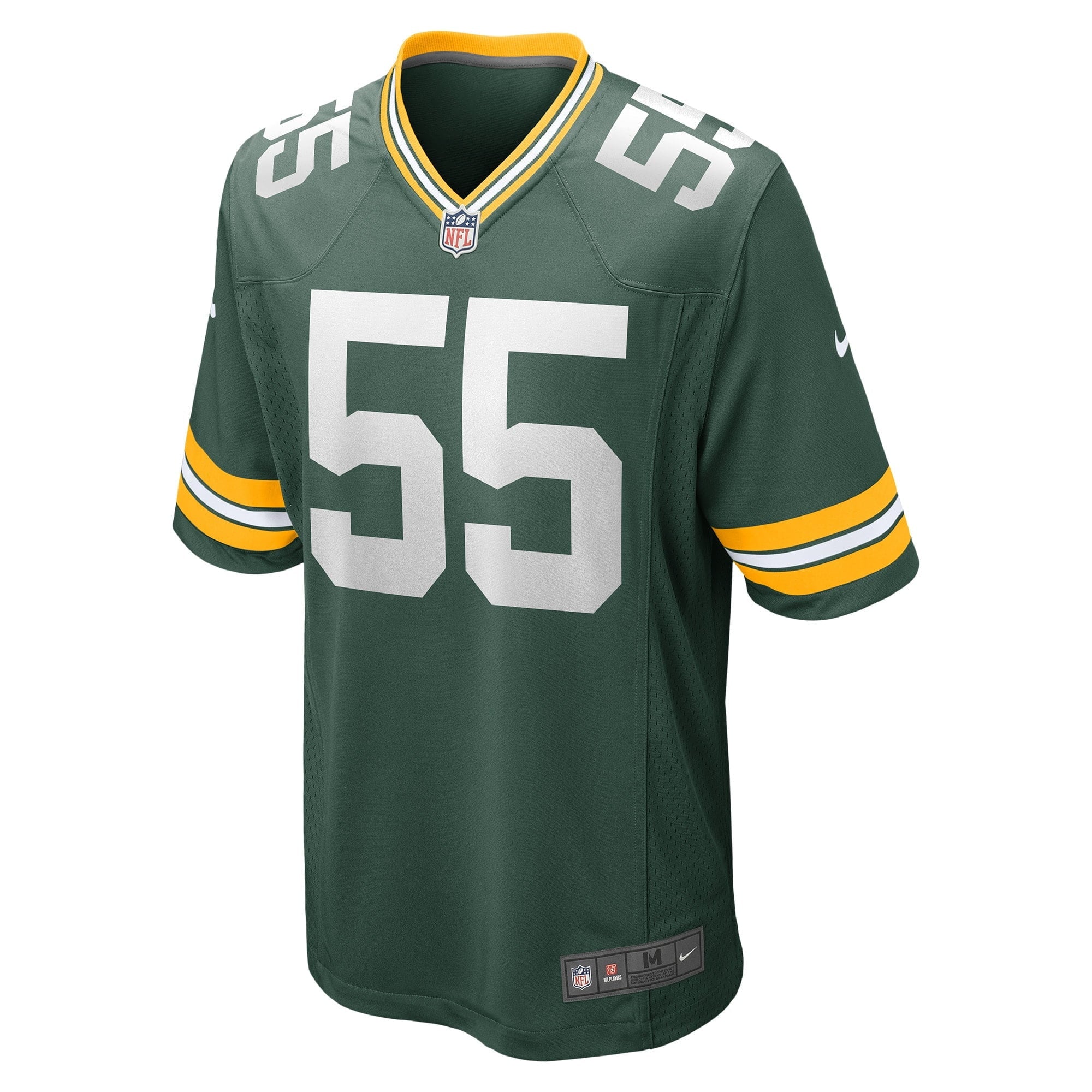 Men's Nike Kingsley Enagbare Green Green Bay Packers Game Player Jersey