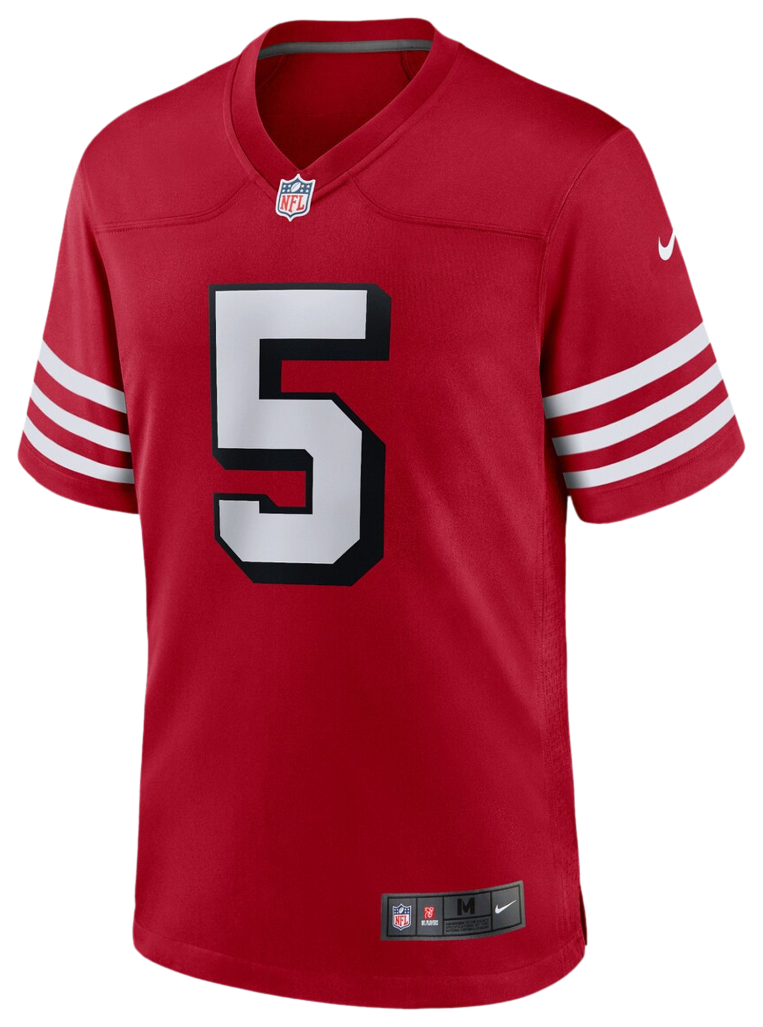Men's Lance Trey Nike 49ers Game Day Jersey - Red