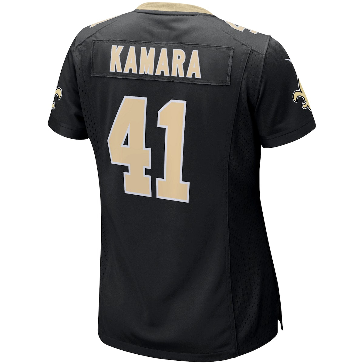 Women's Alvin Kamara Nike Saints Game Jersey - Black