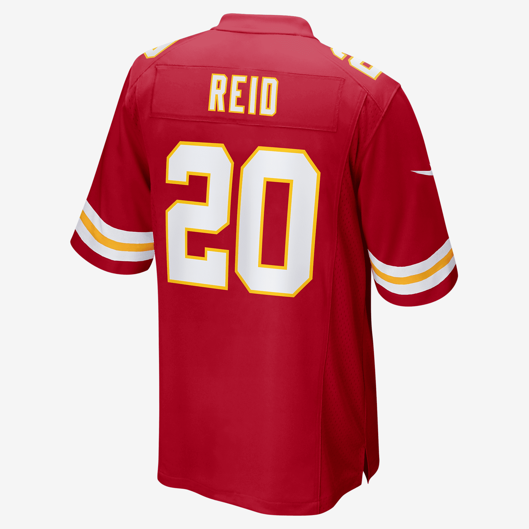 NFL Kansas City Chiefs (Justin Reid) Men's Game Football Jersey - Red
