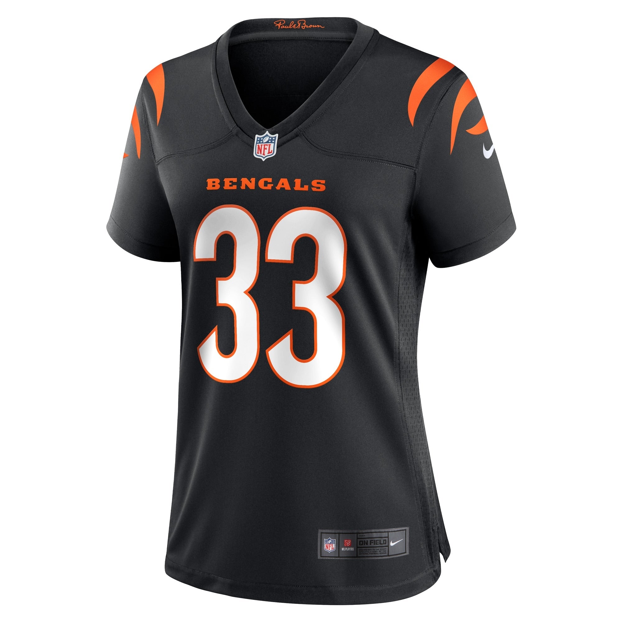 Women's Nike Tre Flowers Black Cincinnati Bengals Game Jersey