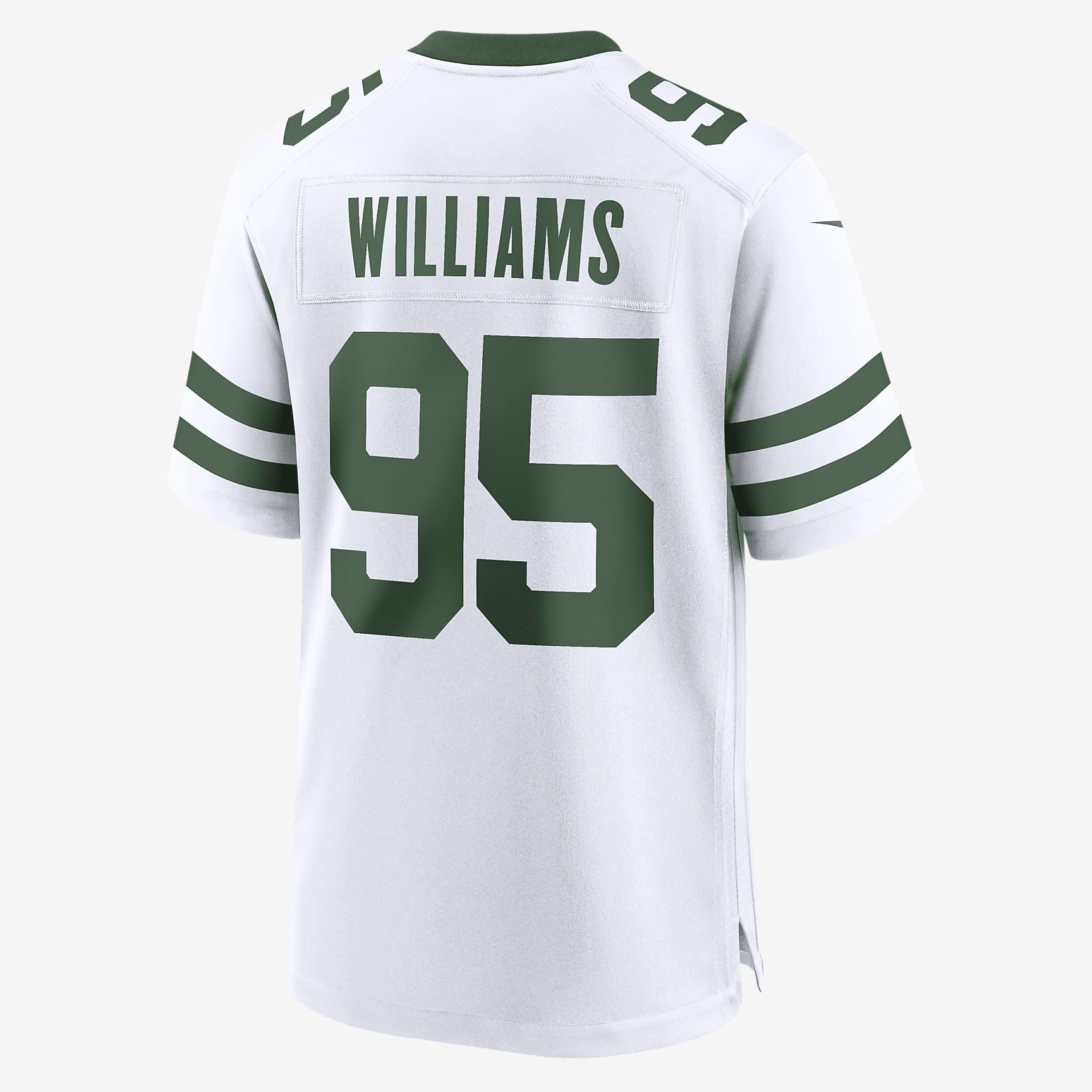 Quinnen Williams New York Jets Men's Nike NFL Game Football Jersey - White
