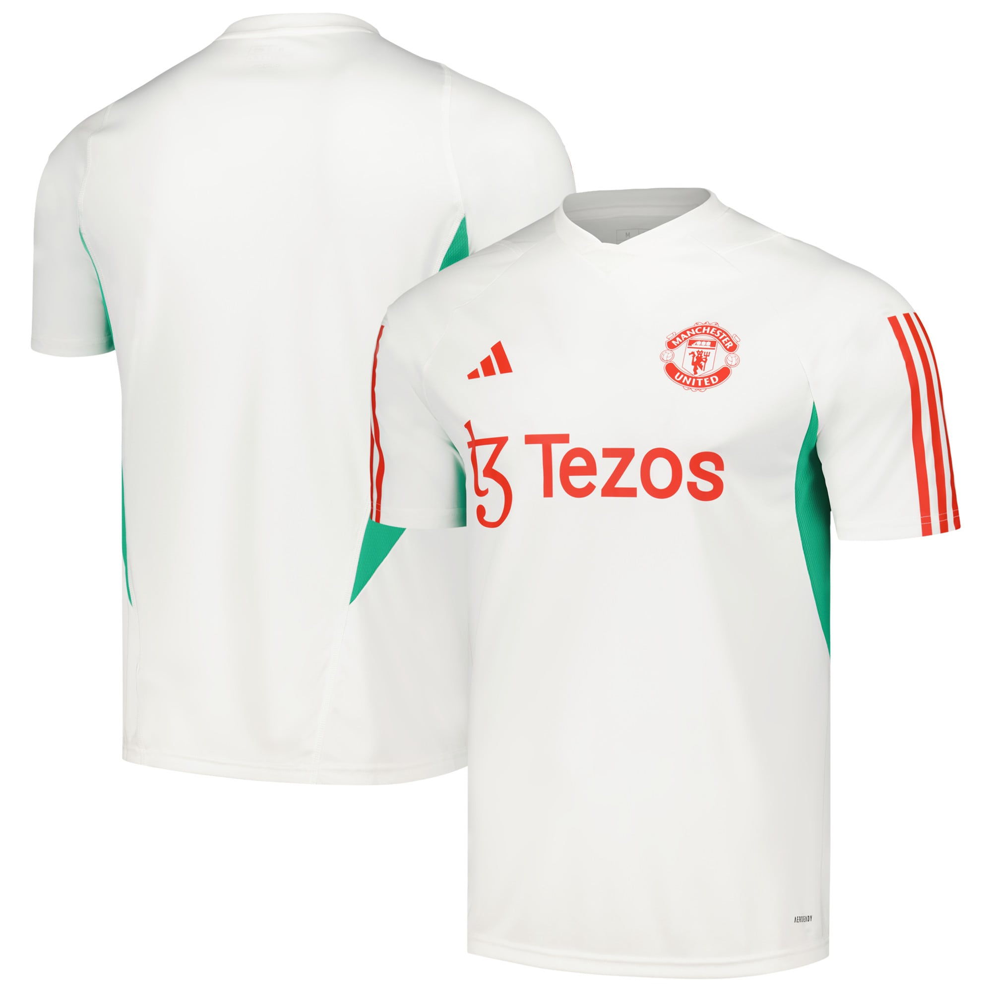 Manchester United adidas 2023/24 Training Jersey - White