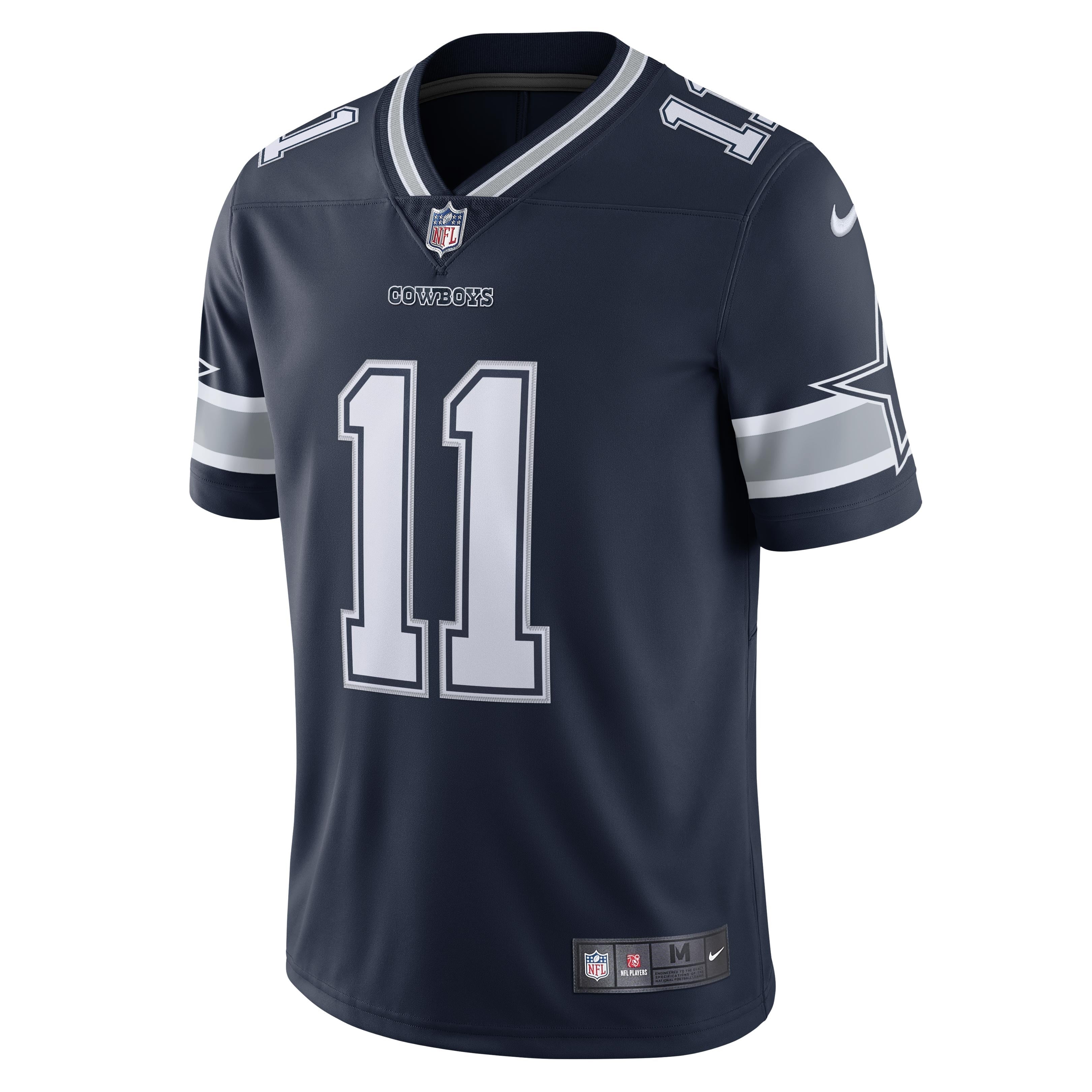 Men's Nike Micah Parsons Navy Dallas Cowboys Vapor Limited Jersey