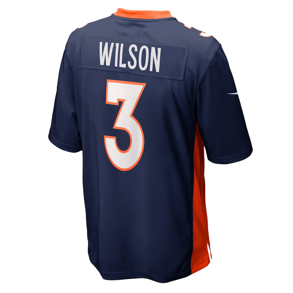 Men's Russell Wilson Nike Broncos Game Jersey - Navy