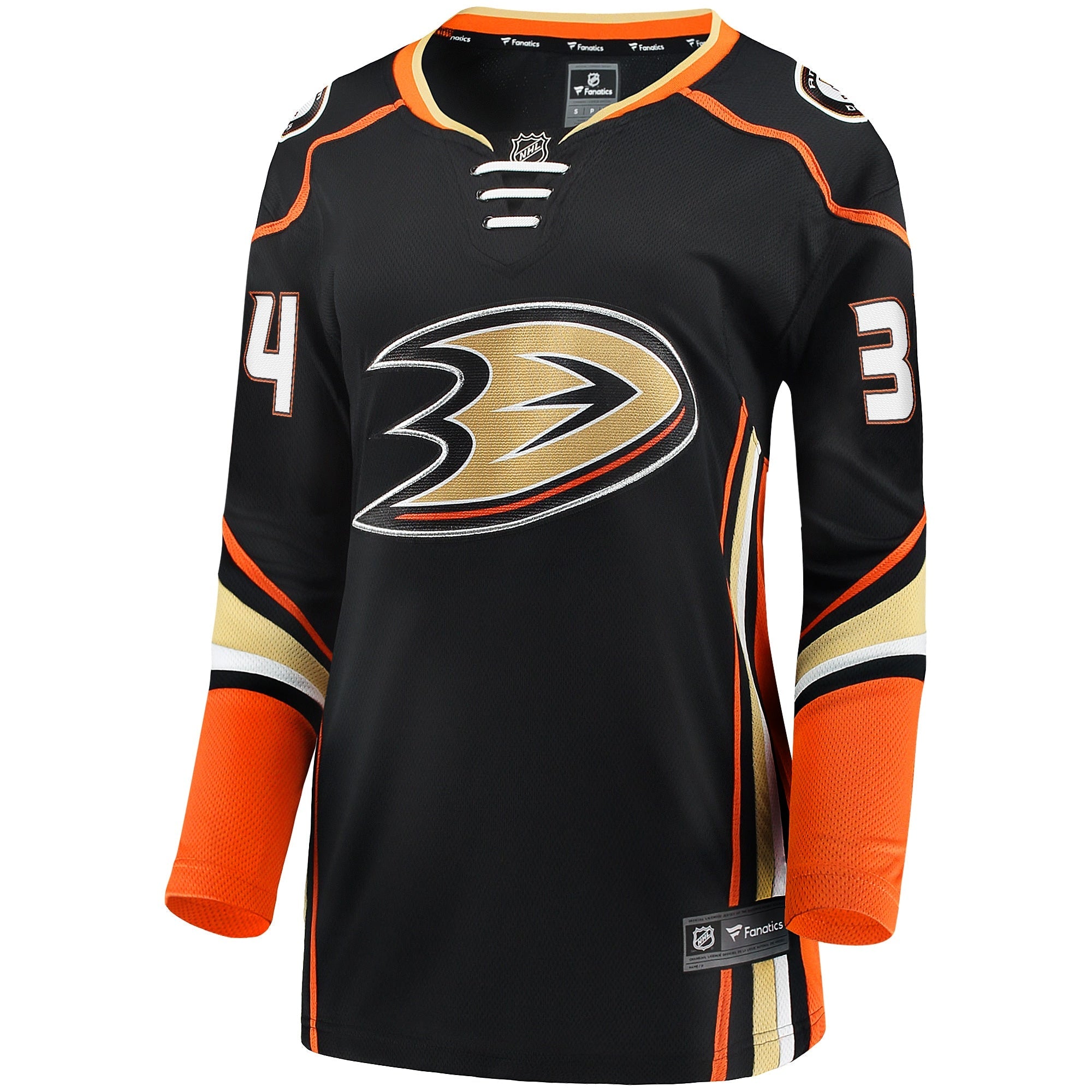 Women's Fanatics Branded Sam Steel Black Anaheim Ducks 2017 Breakaway Player Jersey