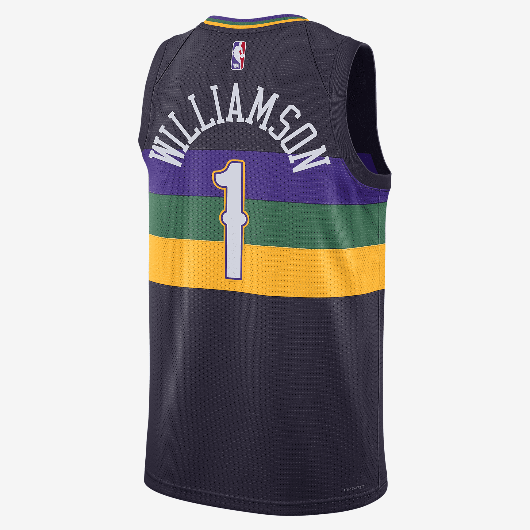 Zion Williamson New Orleans Pelicans City Edition Nike Dri-FIT NBA Swingman Jersey - Purple Dynasty