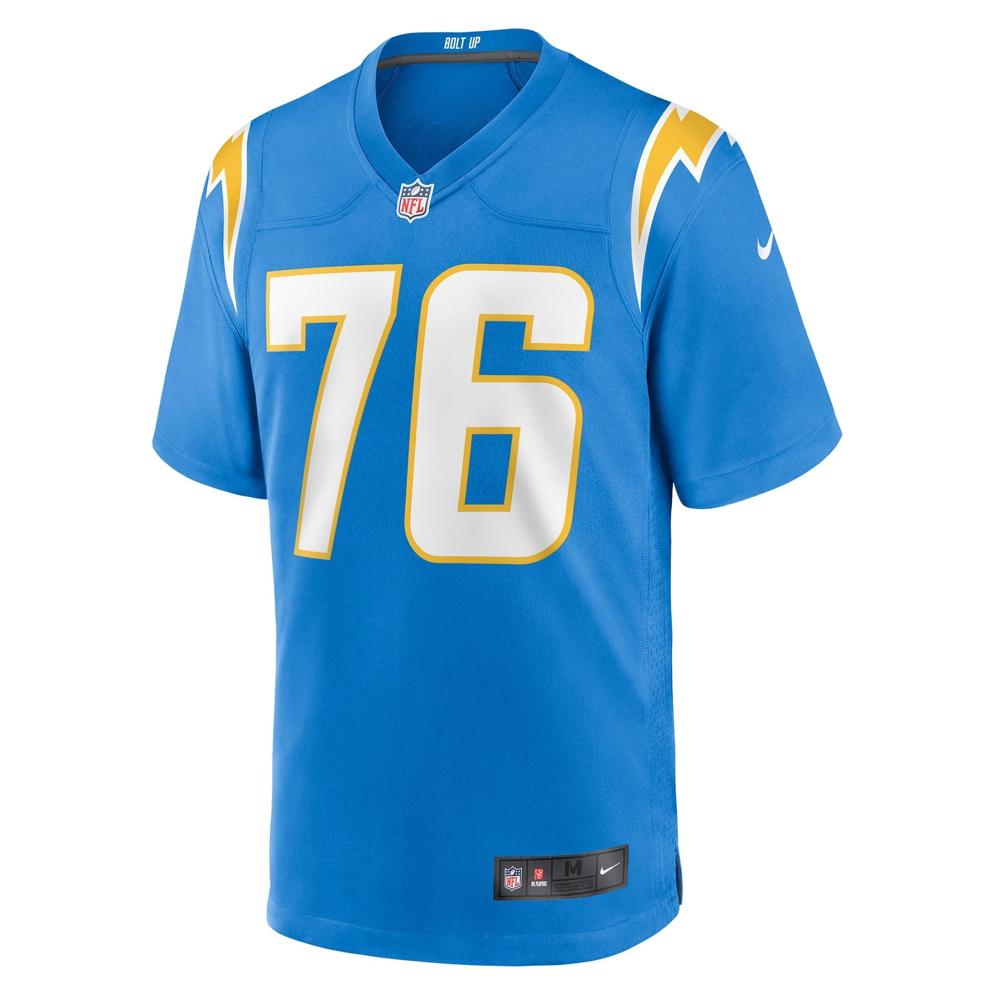 Men's Nike Will Clapp Powder Blue Los Angeles Chargers Game Jersey