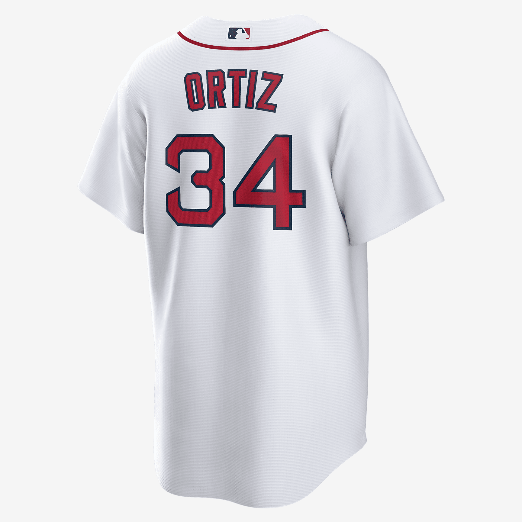 MLB Boston Red Sox (David Ortiz) Men's Replica Baseball Jersey - White