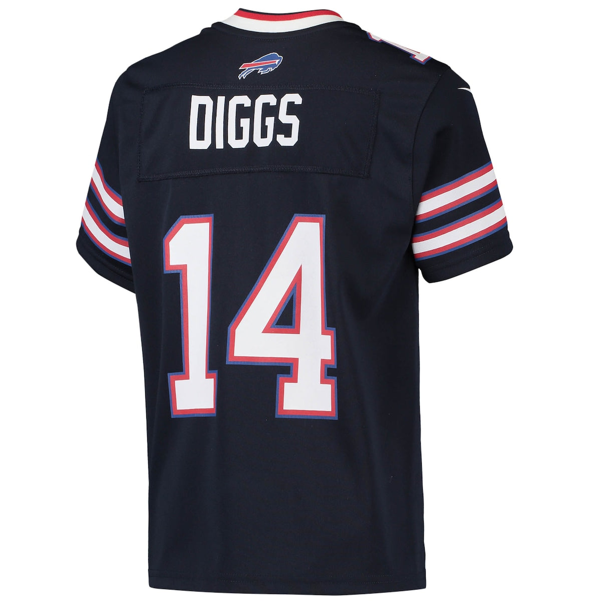 Boys' Grade School Stefon Diggs Nike Bills Inverted Team Game Jersey - Navy