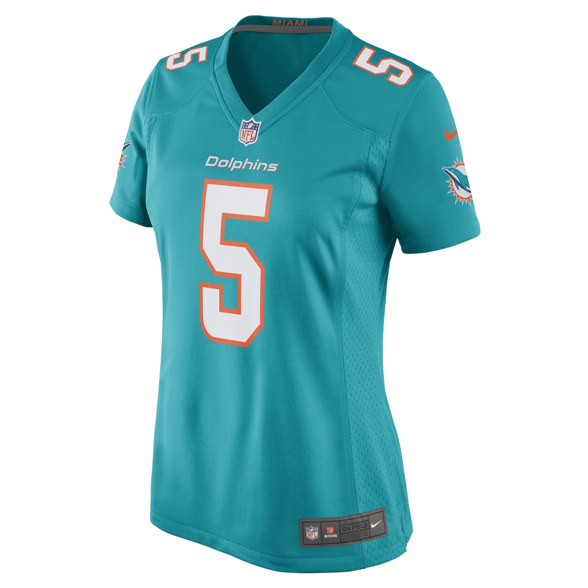 Women's Nike Teddy Bridgewater Aqua Miami Dolphins Game Jersey