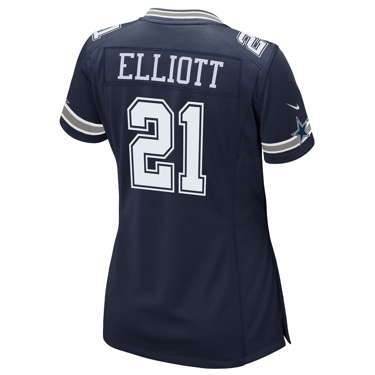 Women's Ezekiel Elliott Nike Dallas Cowboys Game Jersey - Navy
