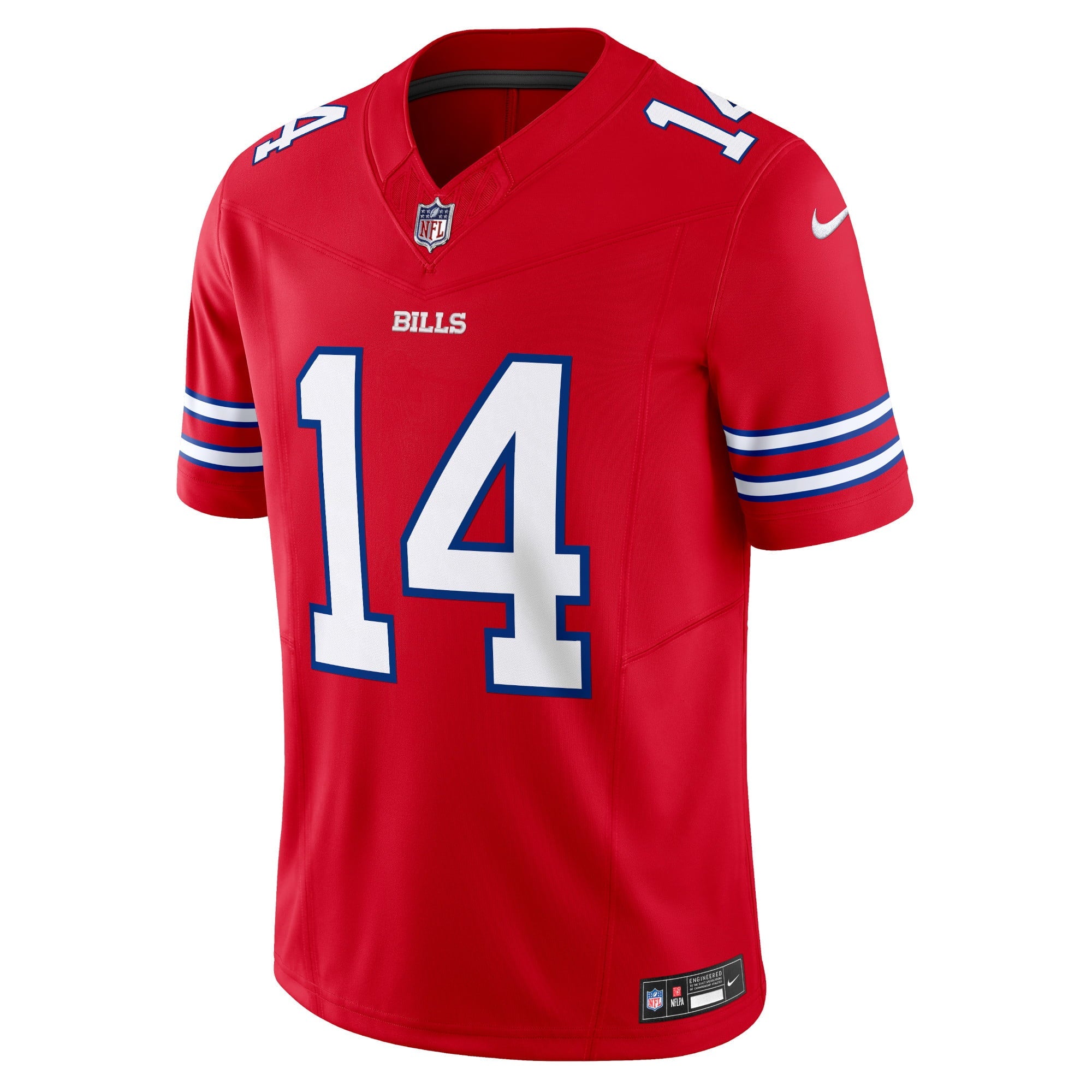 Men's Nike Stefon Diggs Red Buffalo Bills Vapor F.U.S.E. Limited Jersey