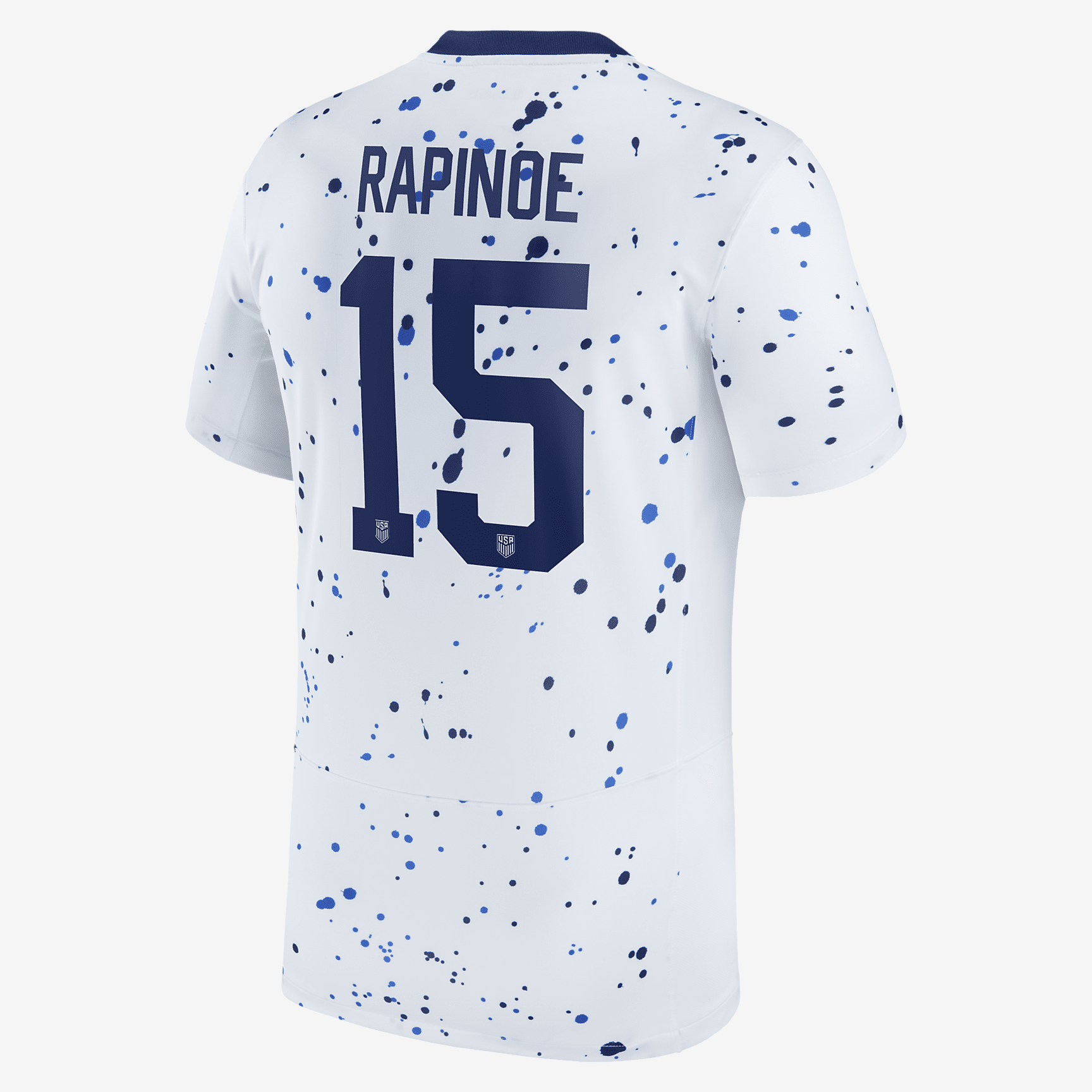 Megan Rapinoe USWNT 2023 Stadium Home Big Kids' Nike Dri-FIT Soccer Jersey - White