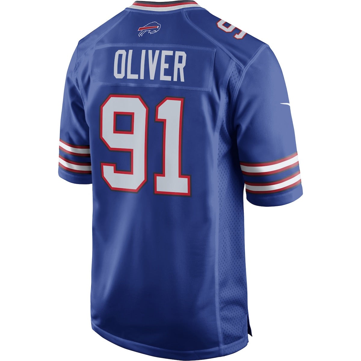 Men's Ed Oliver Nike Bills Game Jersey - Blue