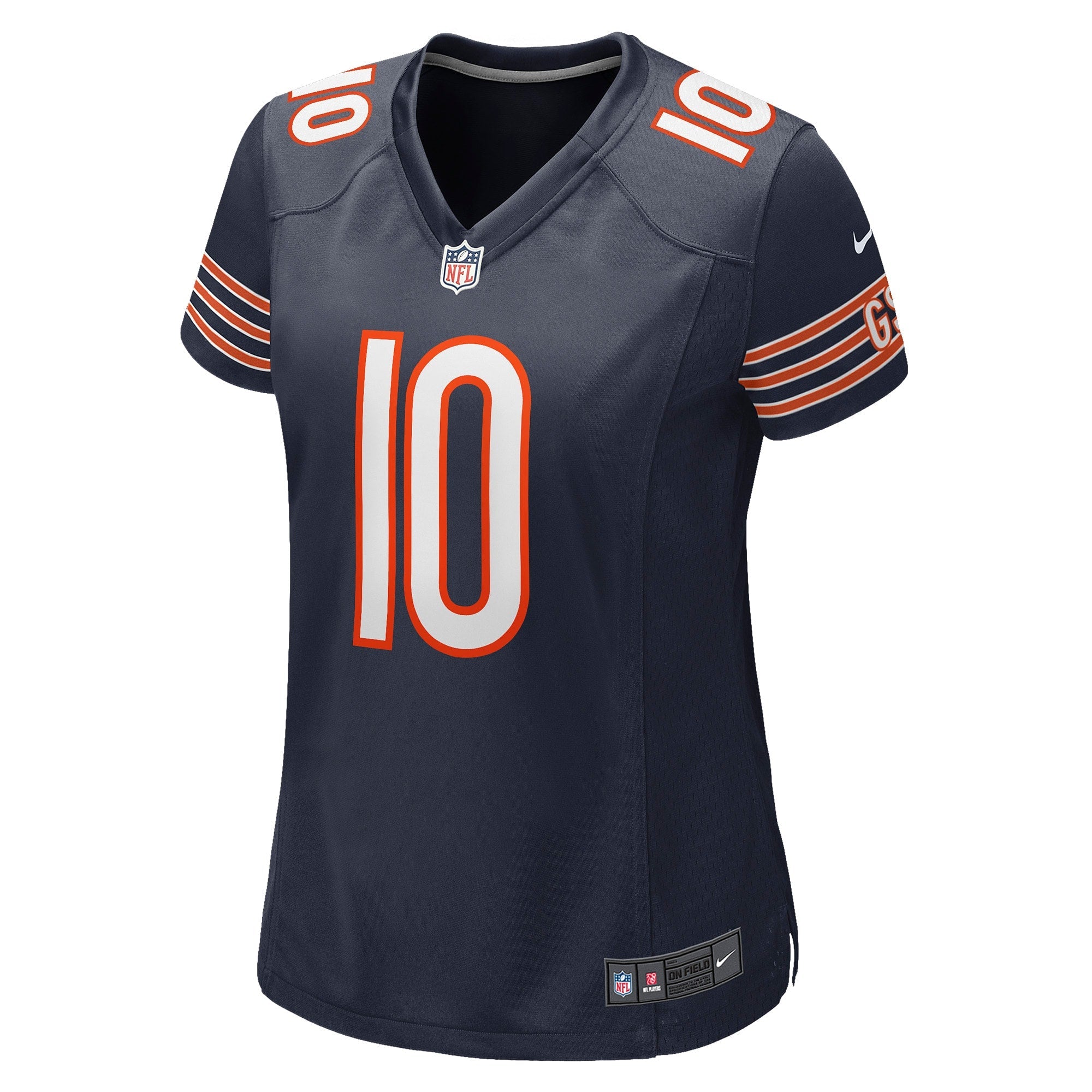 Women's Nike Chase Claypool Navy Chicago Bears Game Player Jersey