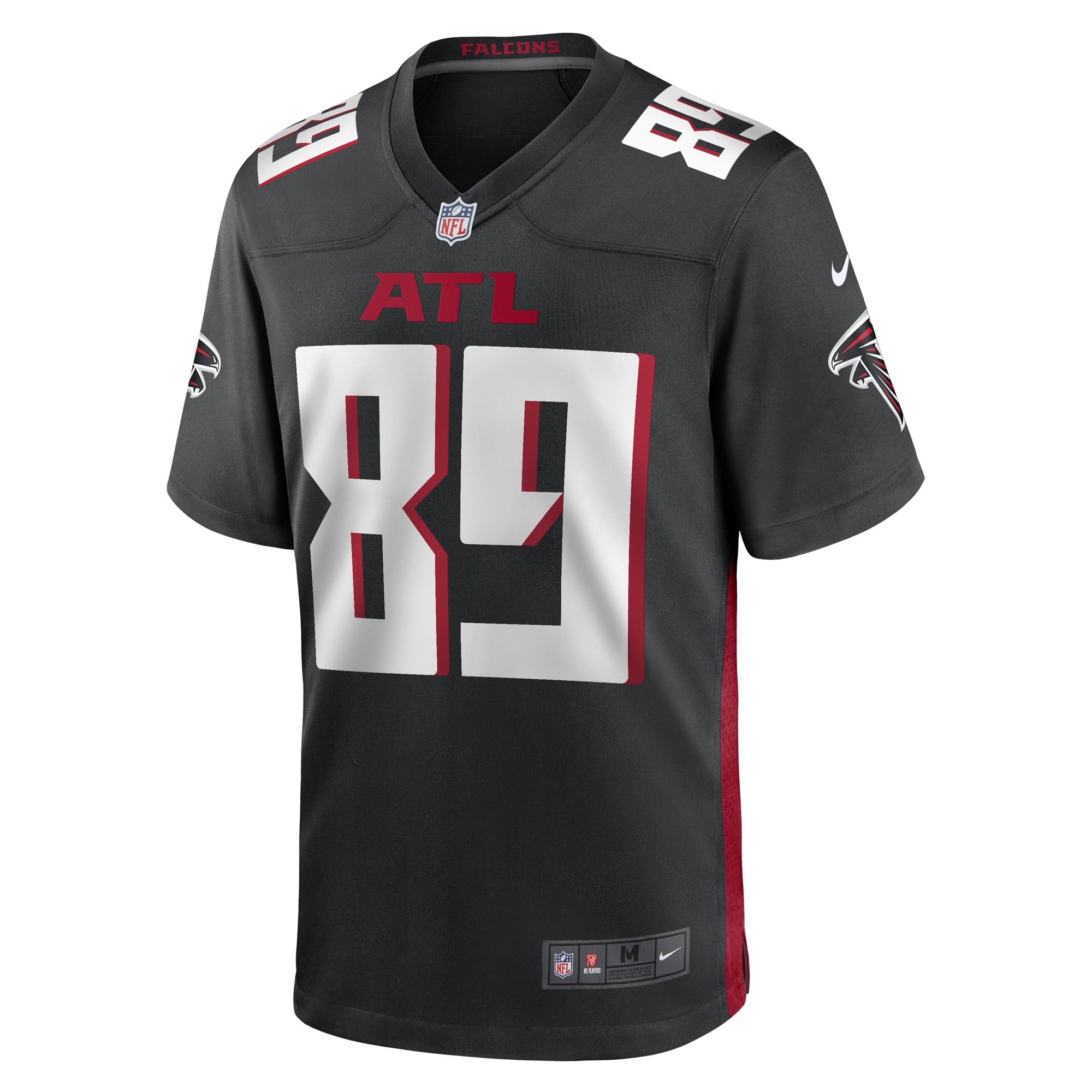 Men's Nike Bryan Edwards Black Atlanta Falcons Game Player Jersey