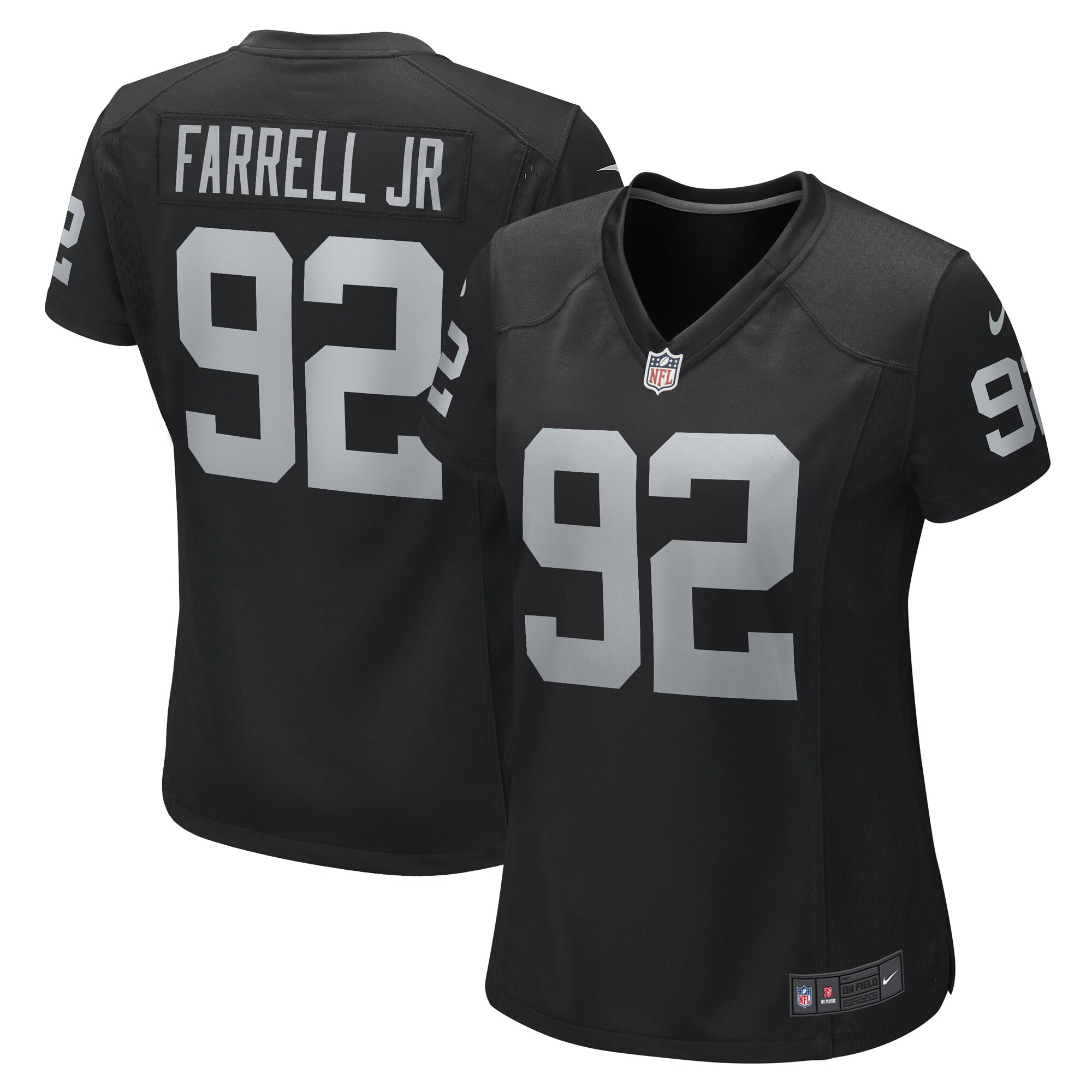 Neil Farrell Jr. Las Vegas Raiders Nike Women's Game Player Jersey - Black