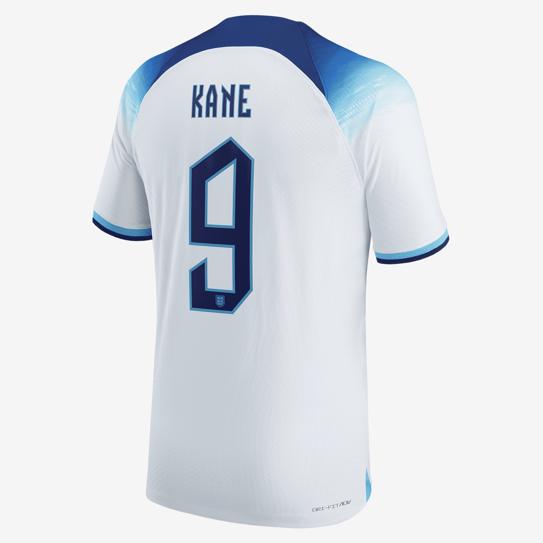 England National Team 2022/23 Vapor Match Home (Harry Kane) Men's Nike Dri-FIT ADV Soccer Jersey - White