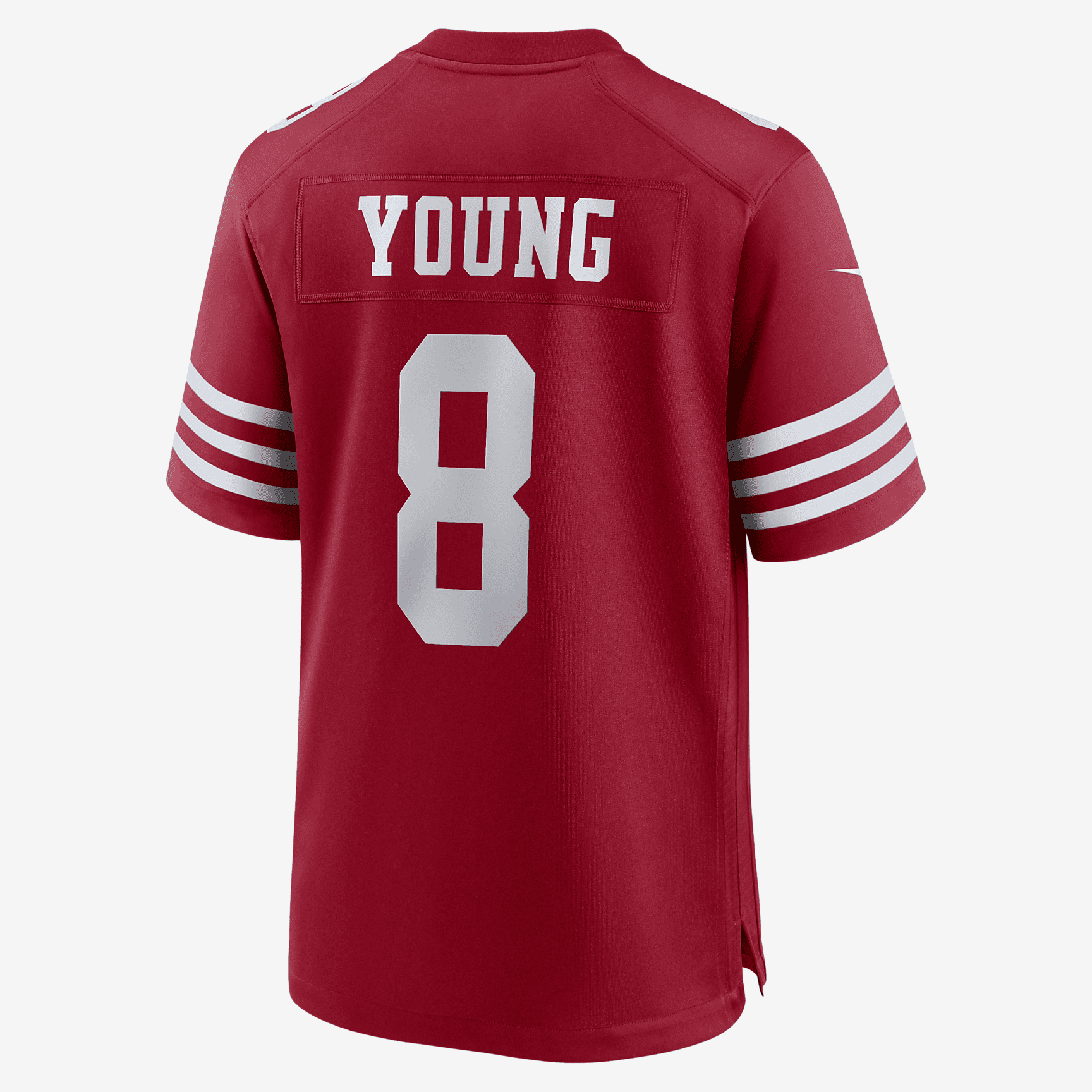 NFL San Francisco 49ers (Steve Young) Men's Game Football Jersey - Scarlet