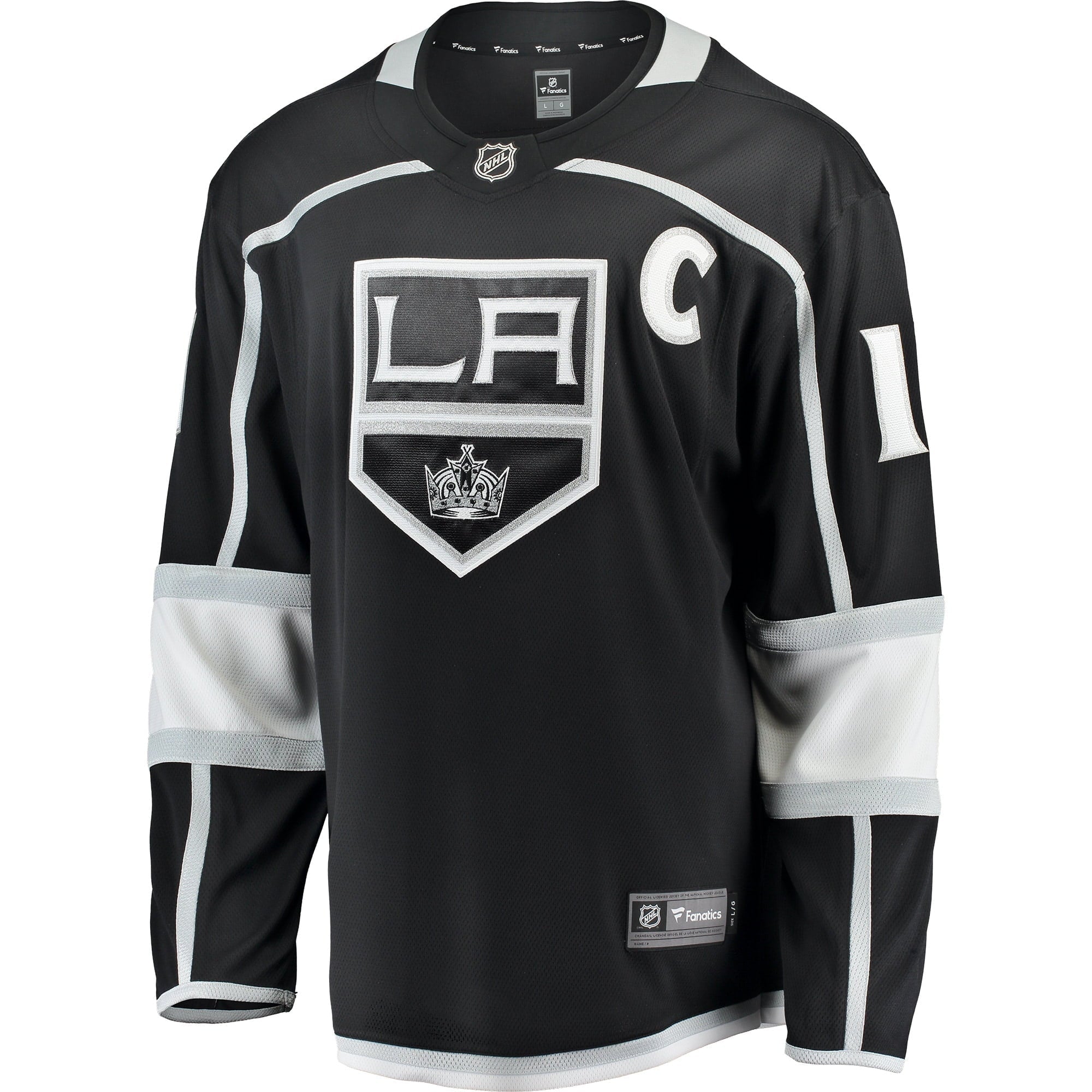 Men's Fanatics Branded Anze Kopitar Black Los Angeles Kings Breakaway Player Jersey