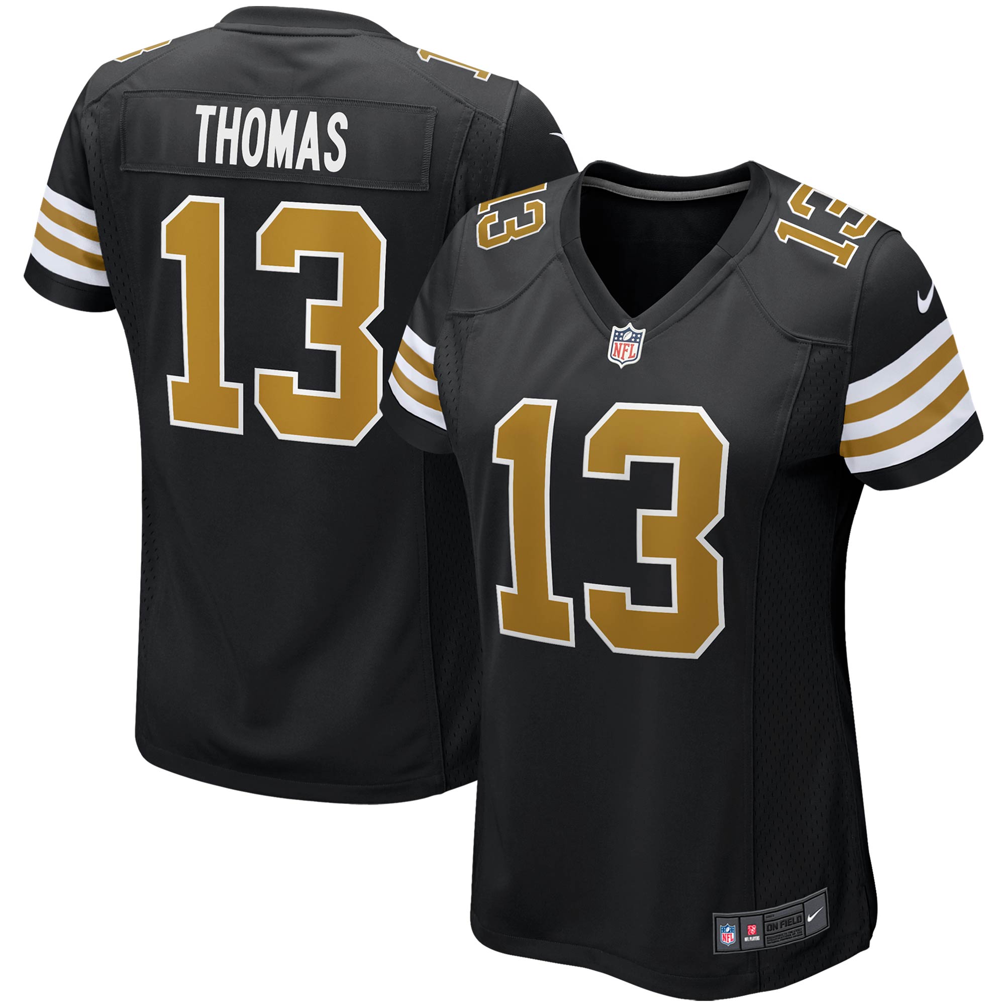 Michael Thomas New Orleans Saints Nike Women's Alternate Game Jersey - Black