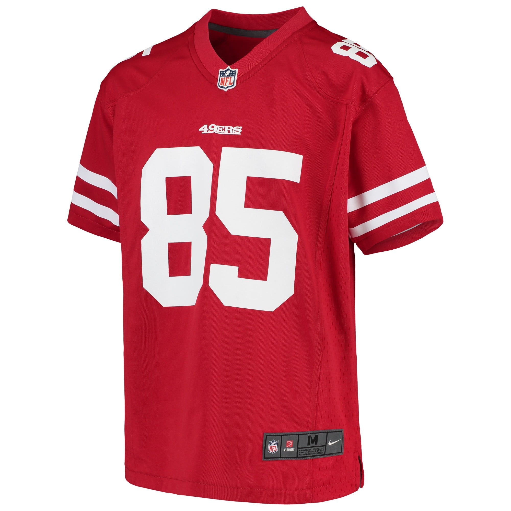 George Kittle San Francisco 49ers Nike Youth Player Game Jersey - Scarlet