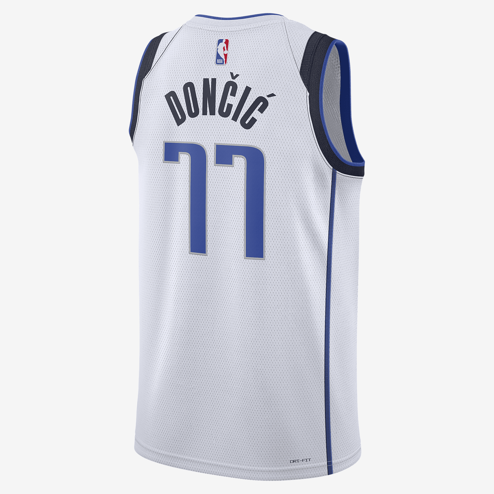 Dallas Mavericks Association Edition 2022/23 Nike Dri-FIT NBA Swingman Jersey - White