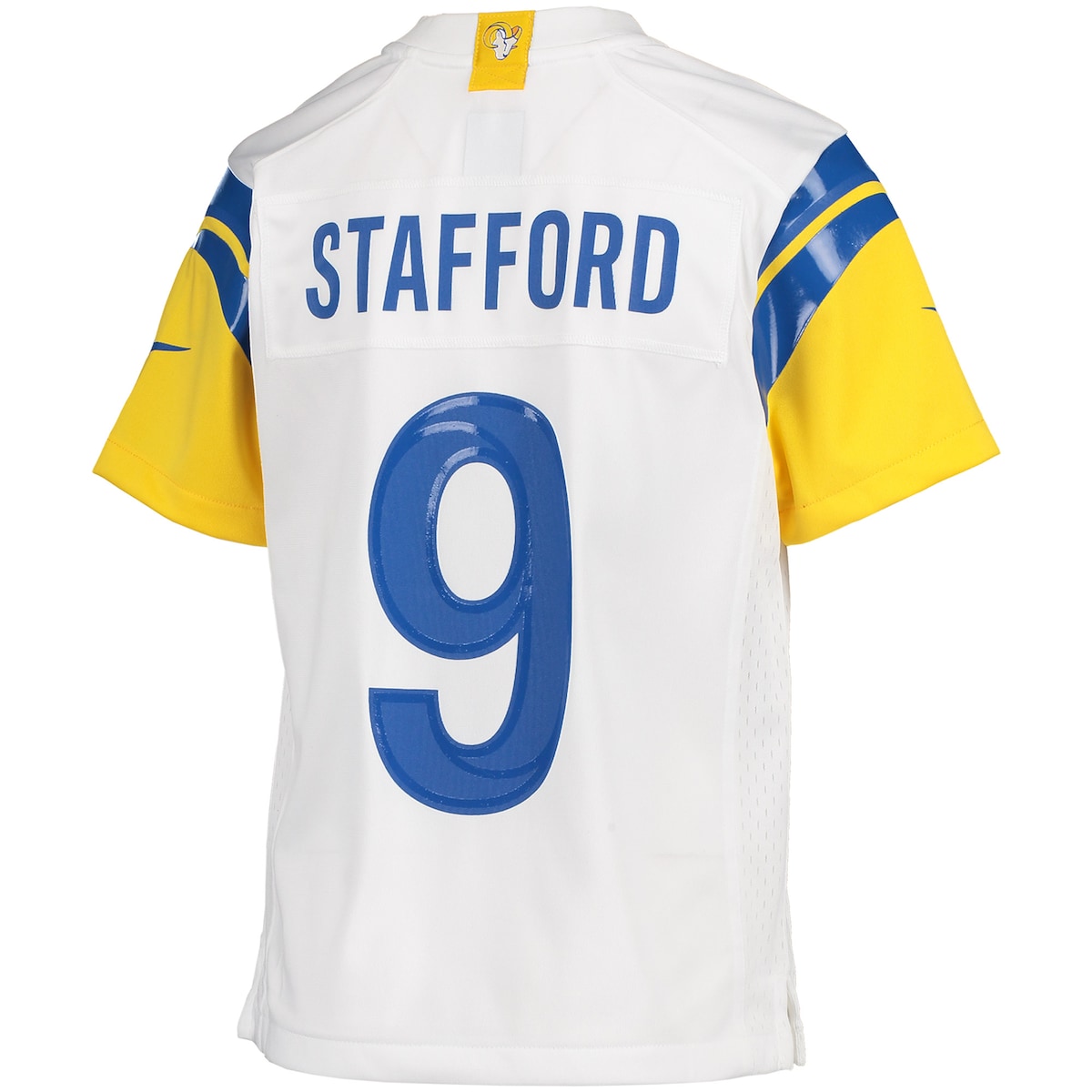 Boys' Grade School Matthew Stafford Nike Rams Game Jersey - White
