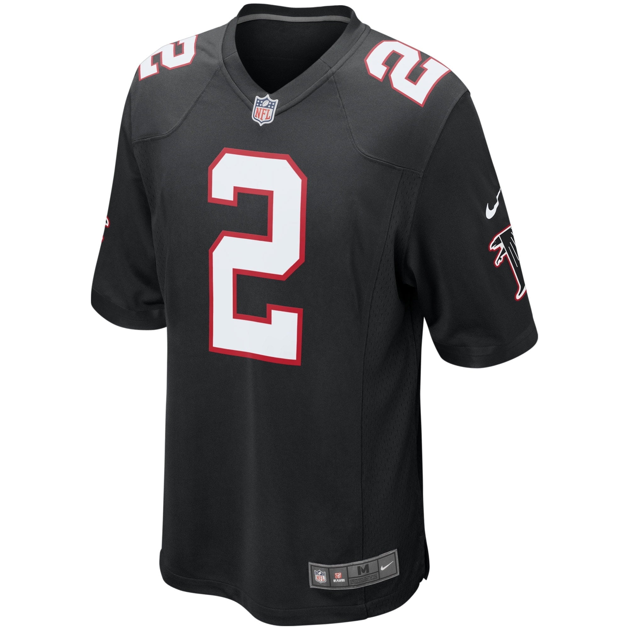 Youth Atlanta Falcons Matt Ryan Nike Black Alternate Game Jersey