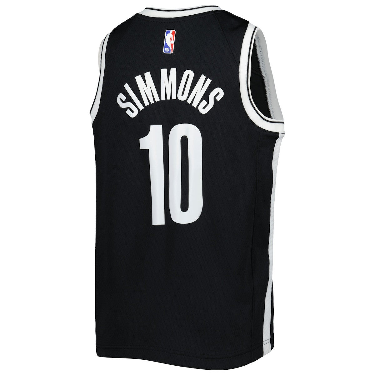 Boys' Grade School Ben Simmons Nike Nets Swingman Jersey Icon Edition - Black