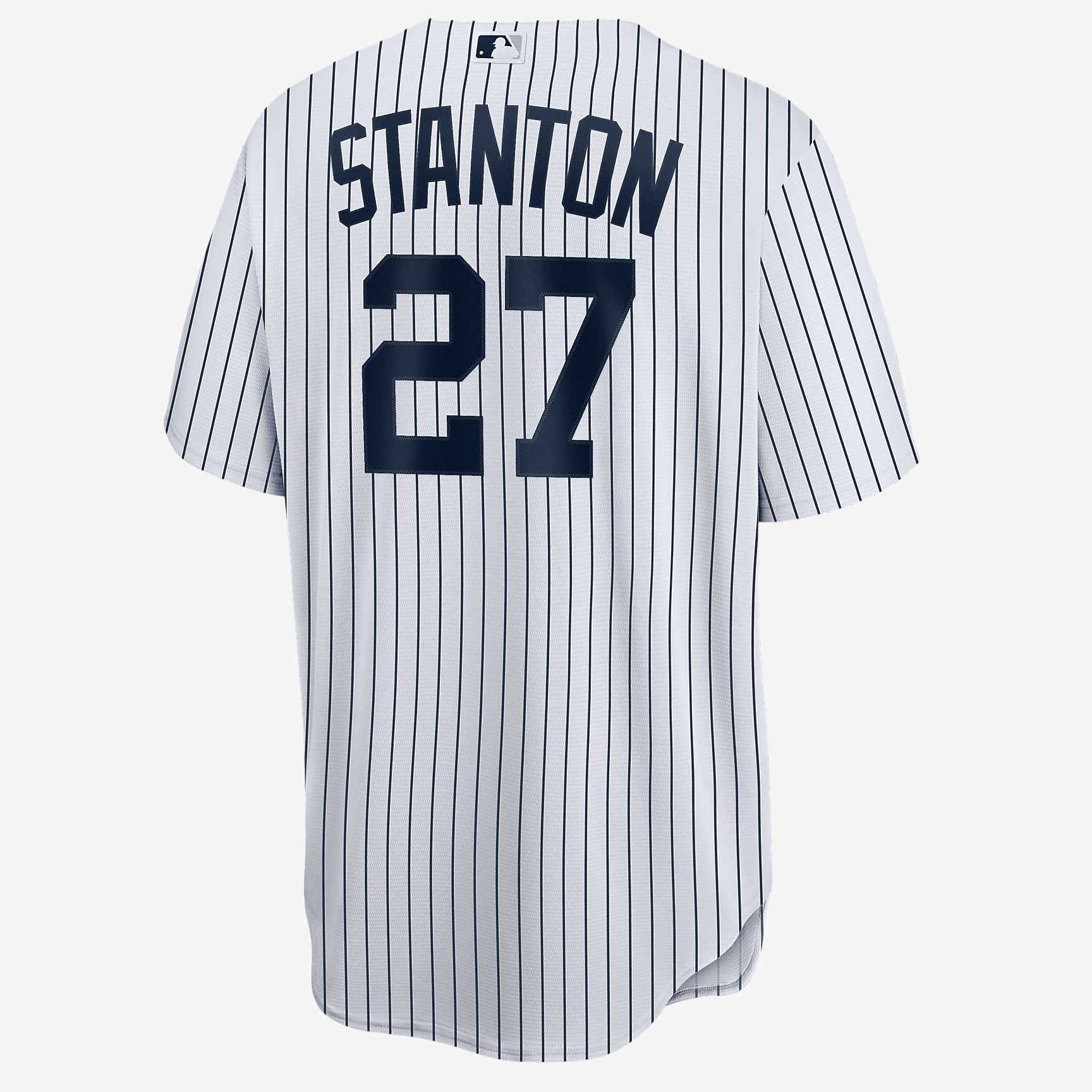 MLB New York Yankees (Giancarlo Stanton) Men's Replica Baseball Jersey - White