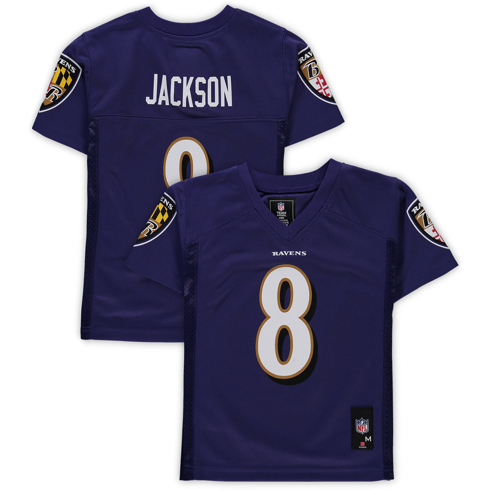 Lamar Jackson Baltimore Ravens Preschool Replica Player Jersey - Purple